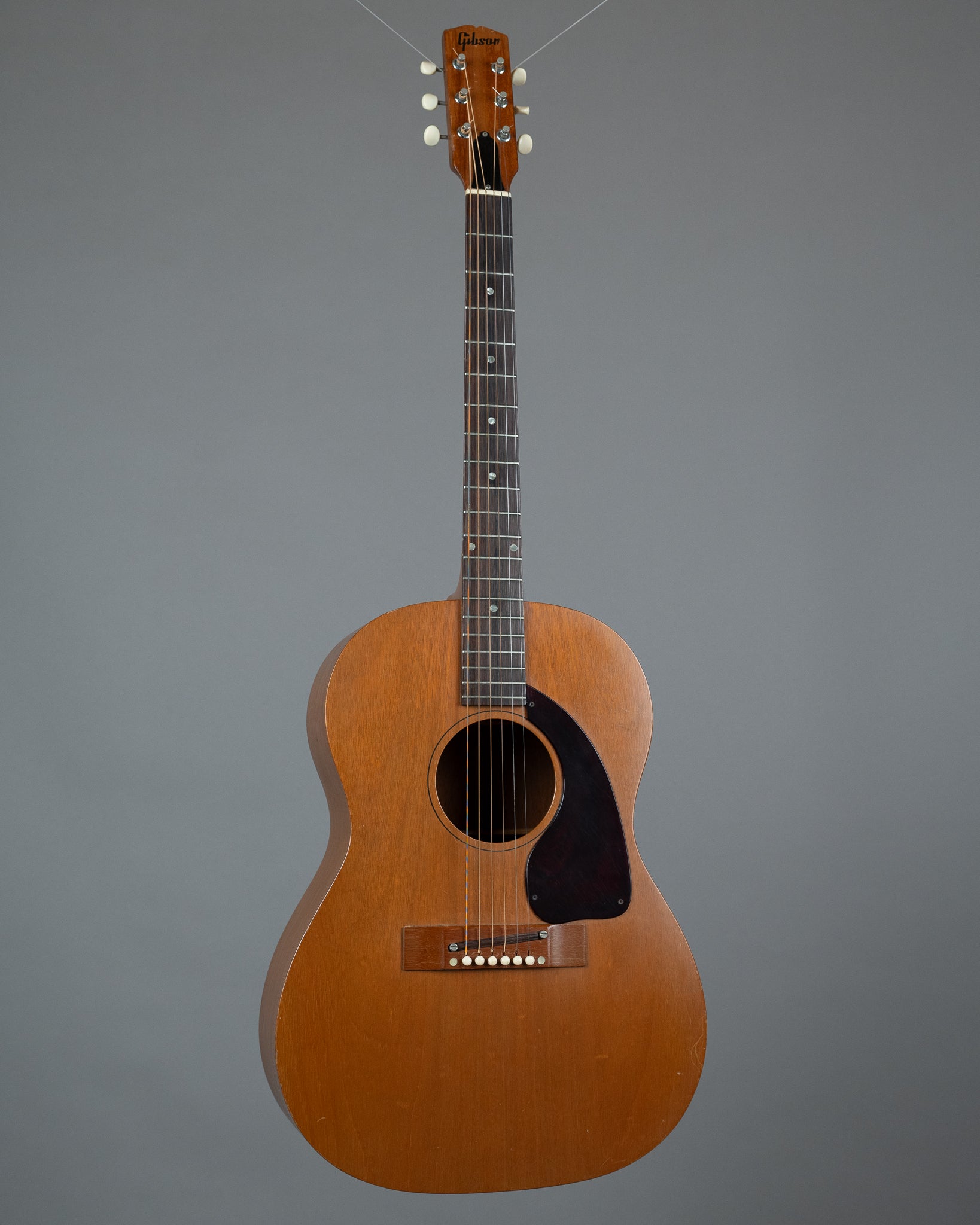c1968 Gibson B-15 (USA, Walnut, K & K Pickup, HSC)