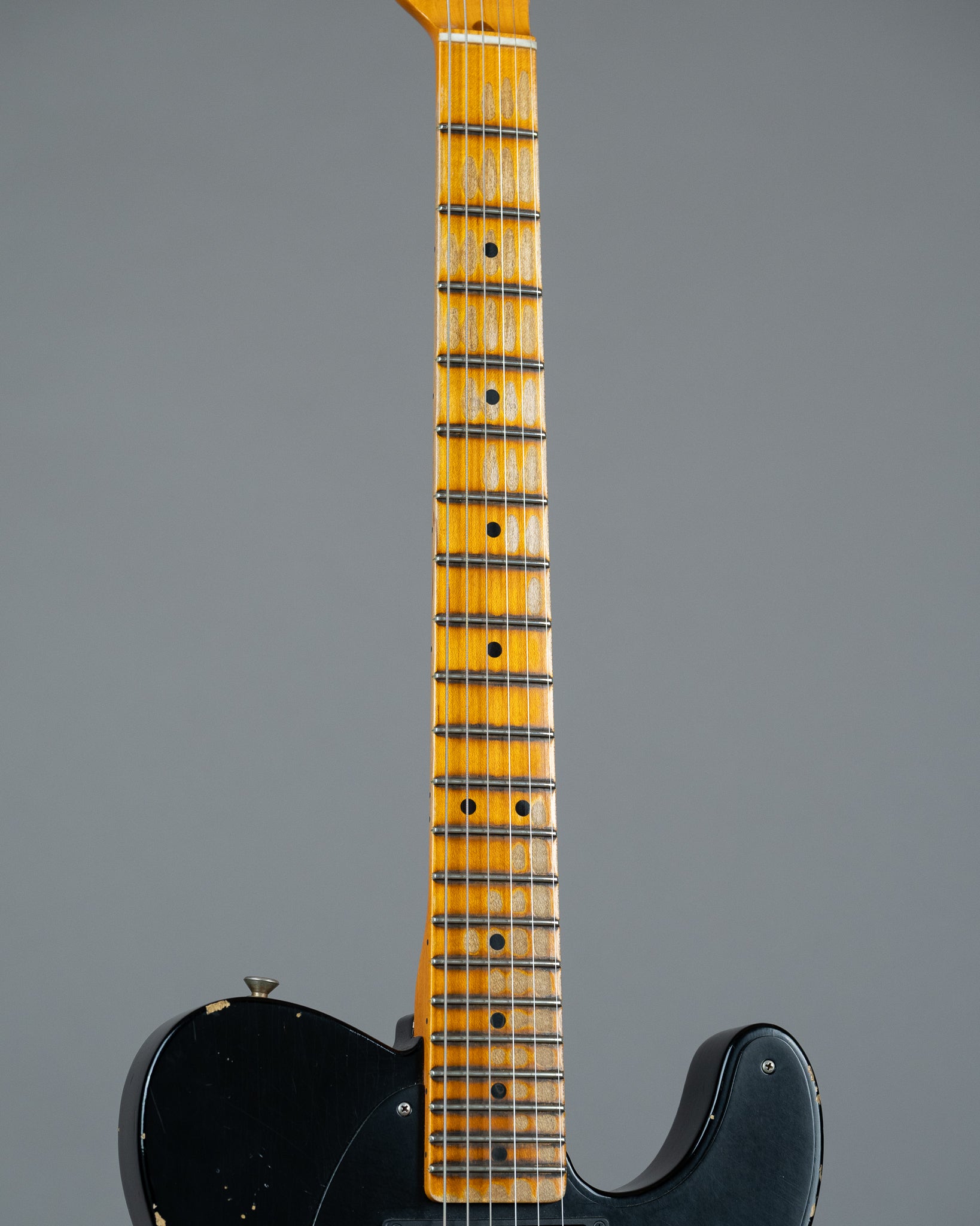 2019 Fender Custom Shop Telecaster Vibra 50s Style Ltd Ed (USA, Black, OHSC)
