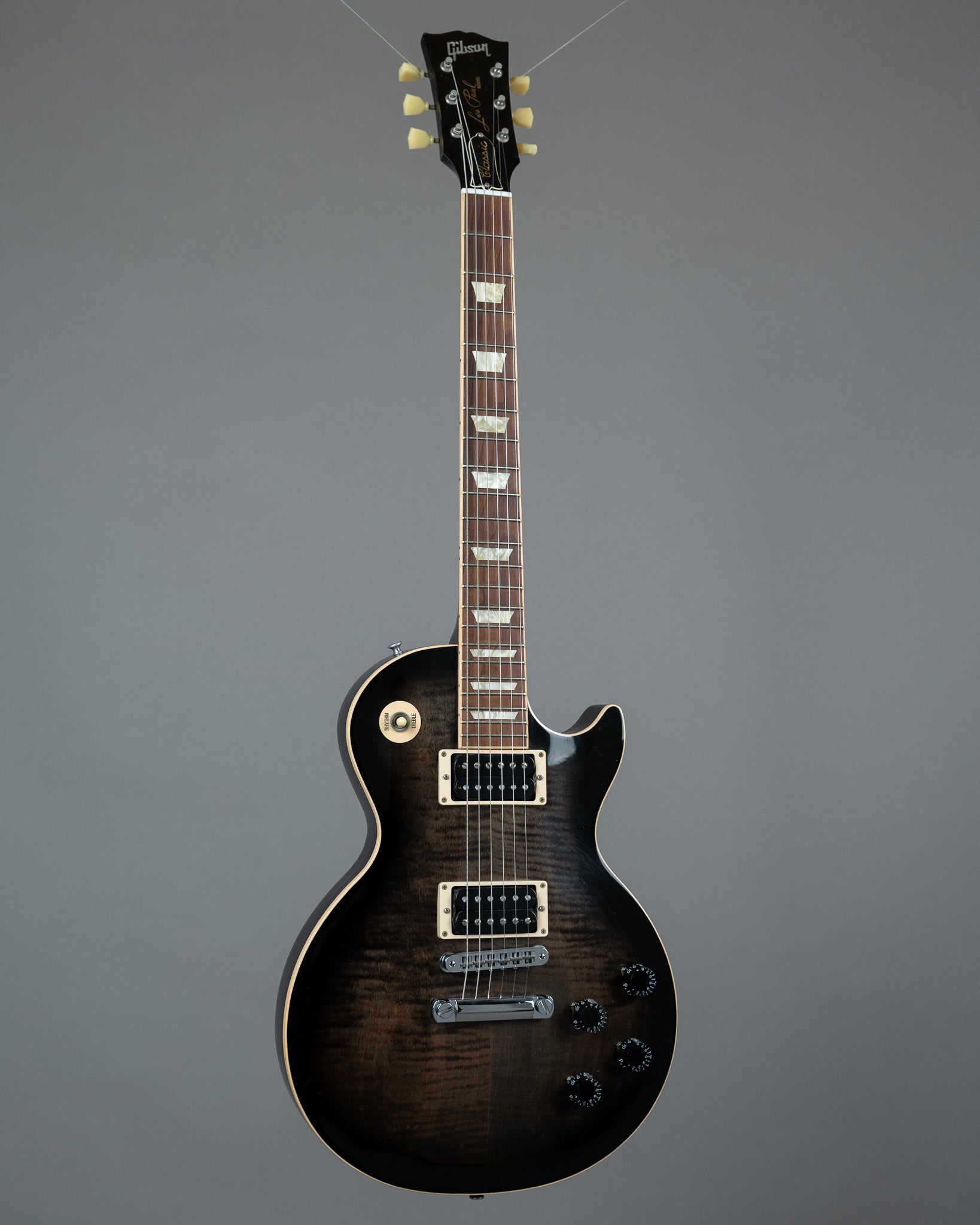 2011 Gibson Les Paul Classic Plus Top (USA, Transparent Ebony Burst, OHSC)