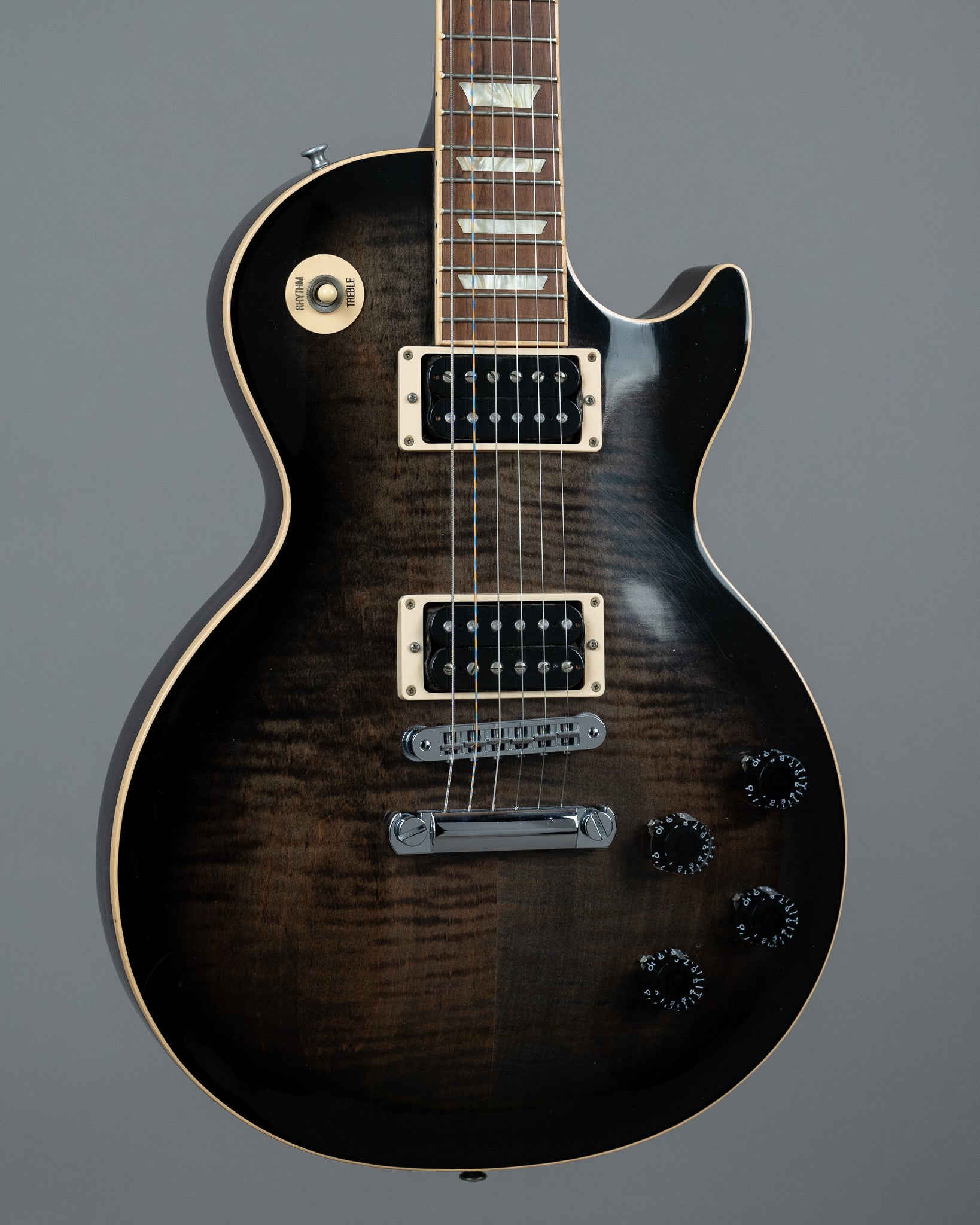 2011 Gibson Les Paul Classic Plus Top (USA, Transparent Ebony Burst, OHSC)