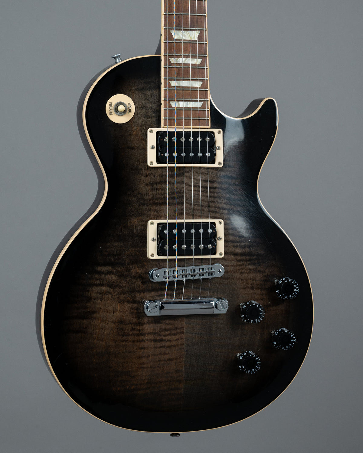 2011 Gibson Les Paul Classic Plus Top (USA, Transparent Ebony Burst, OHSC)