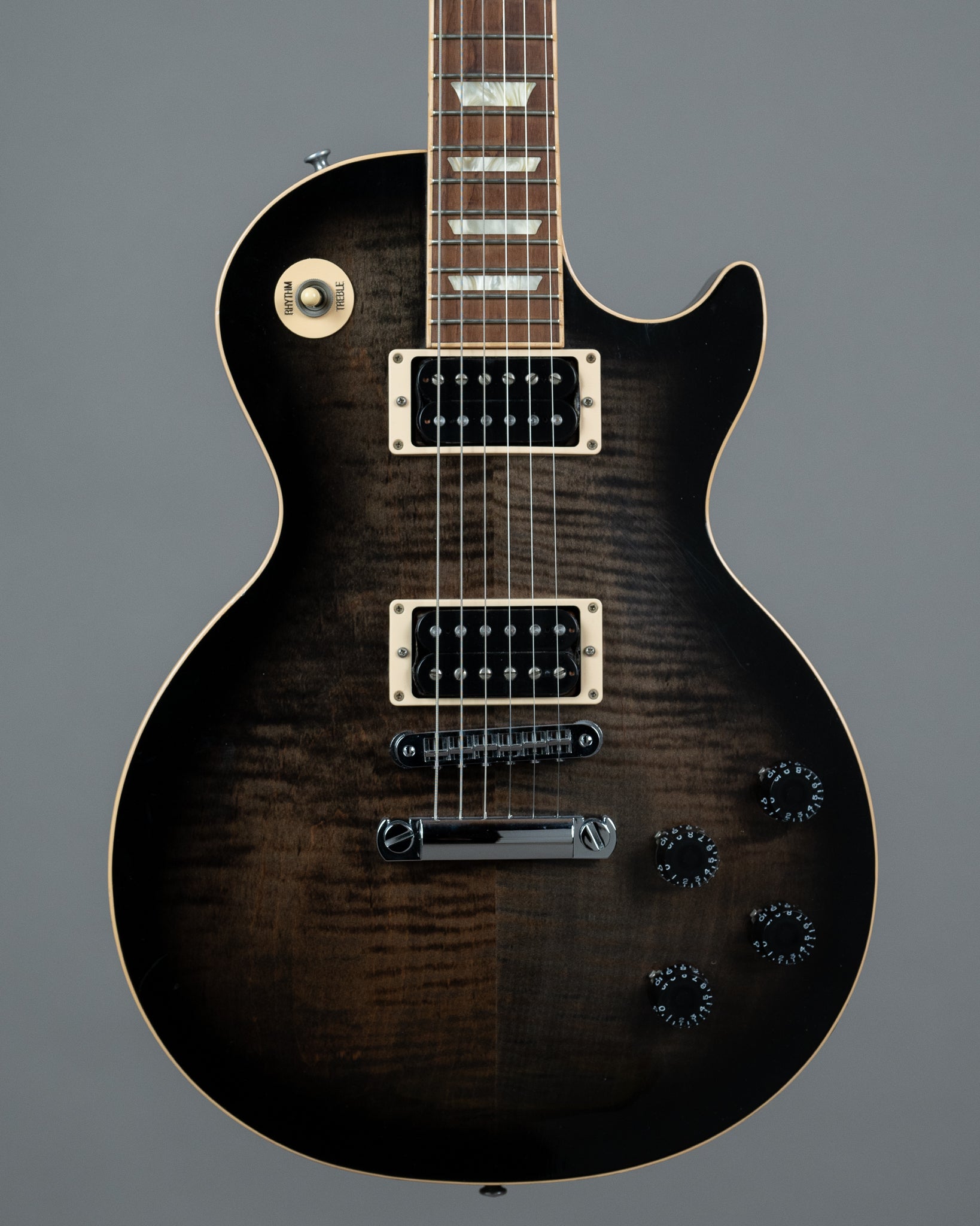 2011 Gibson Les Paul Classic Plus Top (USA, Transparent Ebony Burst, OHSC)
