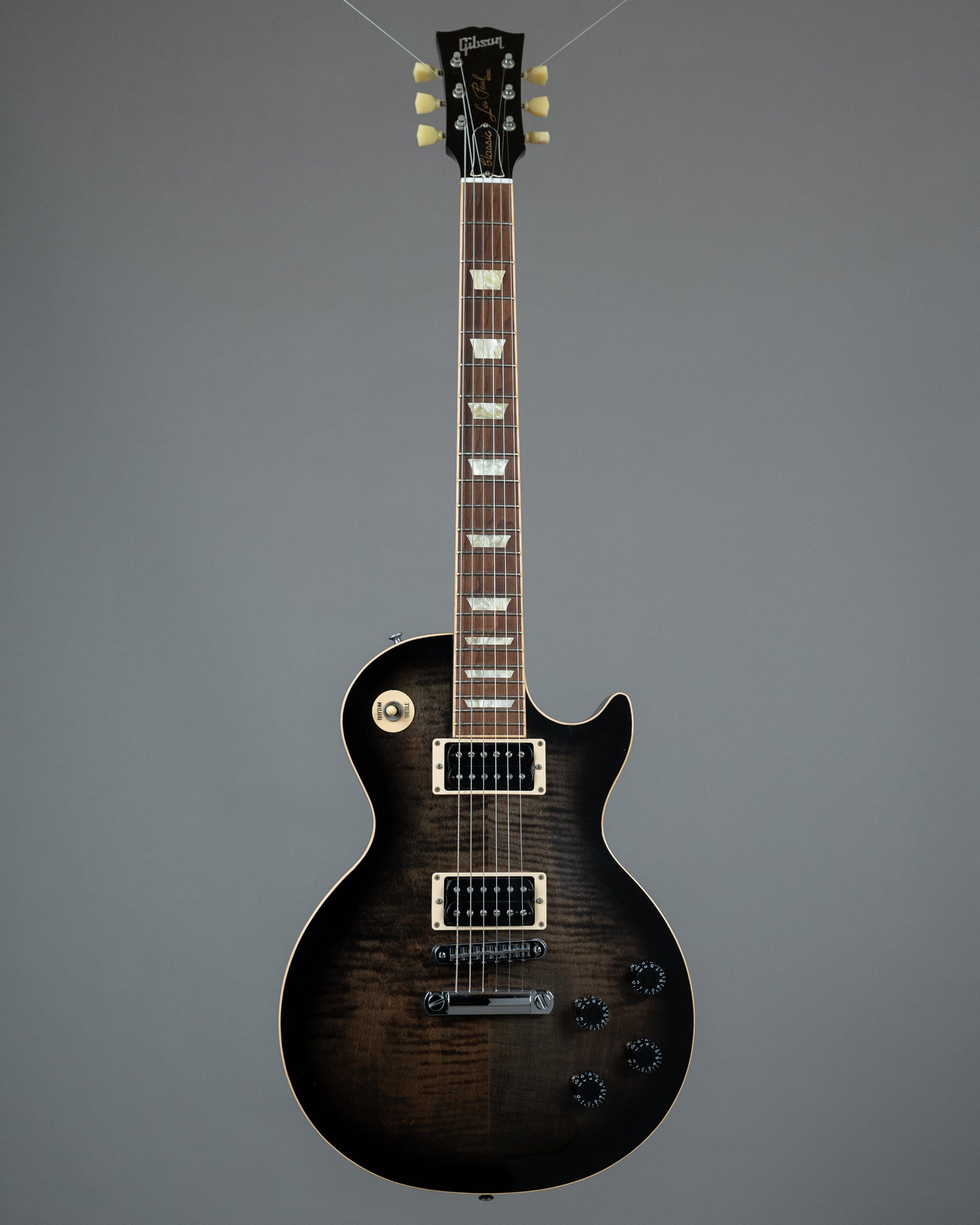 2011 Gibson Les Paul Classic Plus Top (USA, Transparent Ebony Burst, OHSC)