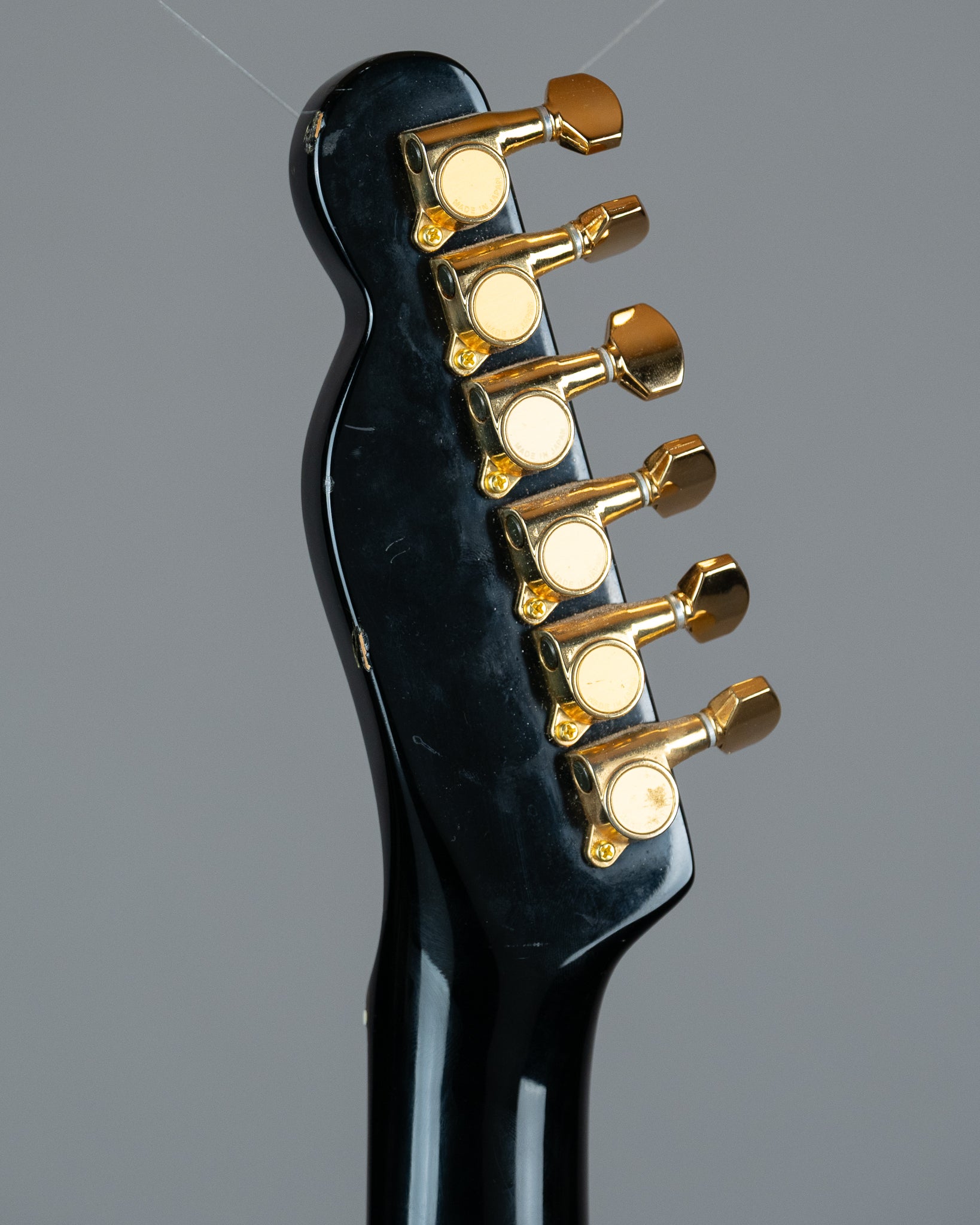 c1986 Fender TLG-80 'Black and Gold' Telecaster (Japan, Black, Gold Hardware)