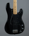 1978 Fender Precision Bass (USA, Black, OHSC no logo)