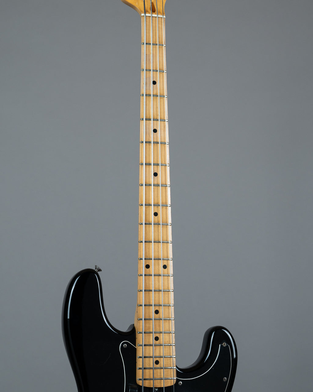 1978 Fender Precision Bass (USA, Black, OHSC no logo)