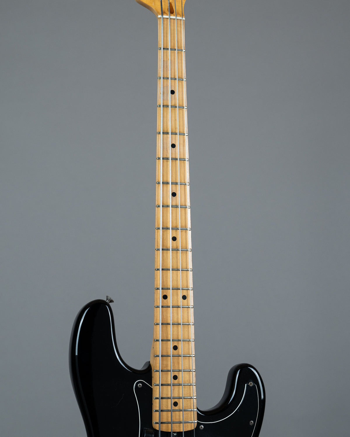 1978 Fender Precision Bass (USA, Black, OHSC no logo)