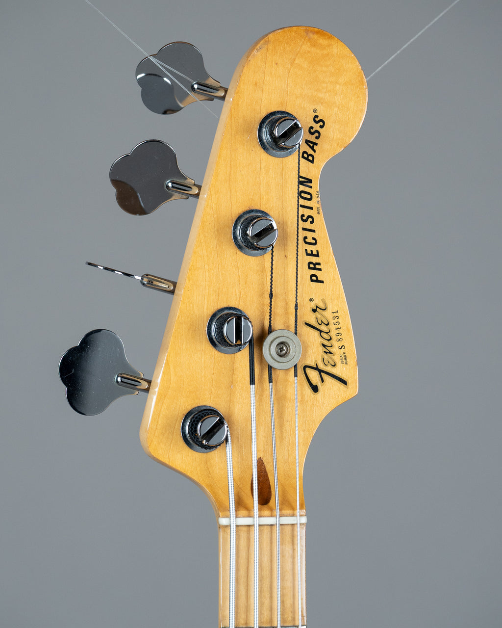 1978 Fender Precision Bass (USA, Black, OHSC no logo)