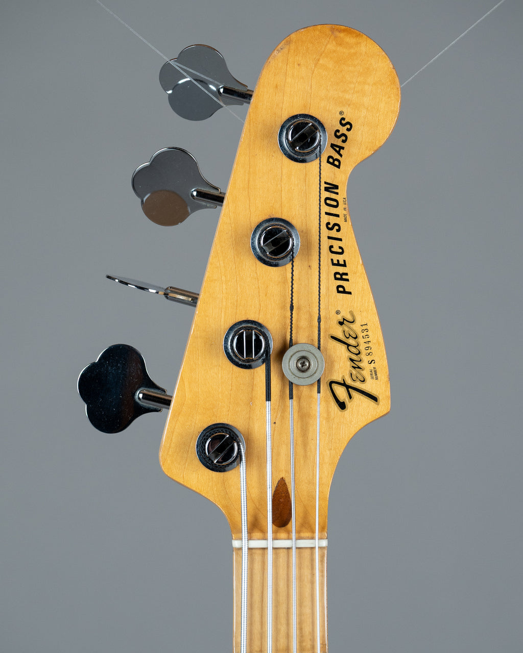 1978 Fender Precision Bass (USA, Black, OHSC no logo)