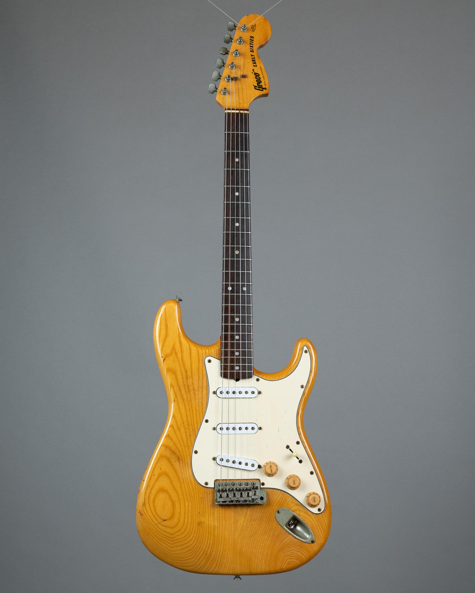 1977 Greco Early Sixties Strat (Japan, Natural)