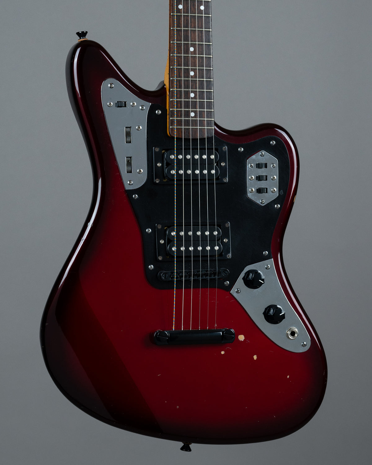 c2004 Fender Jaguar Special (Japan, Gun Metal Red)