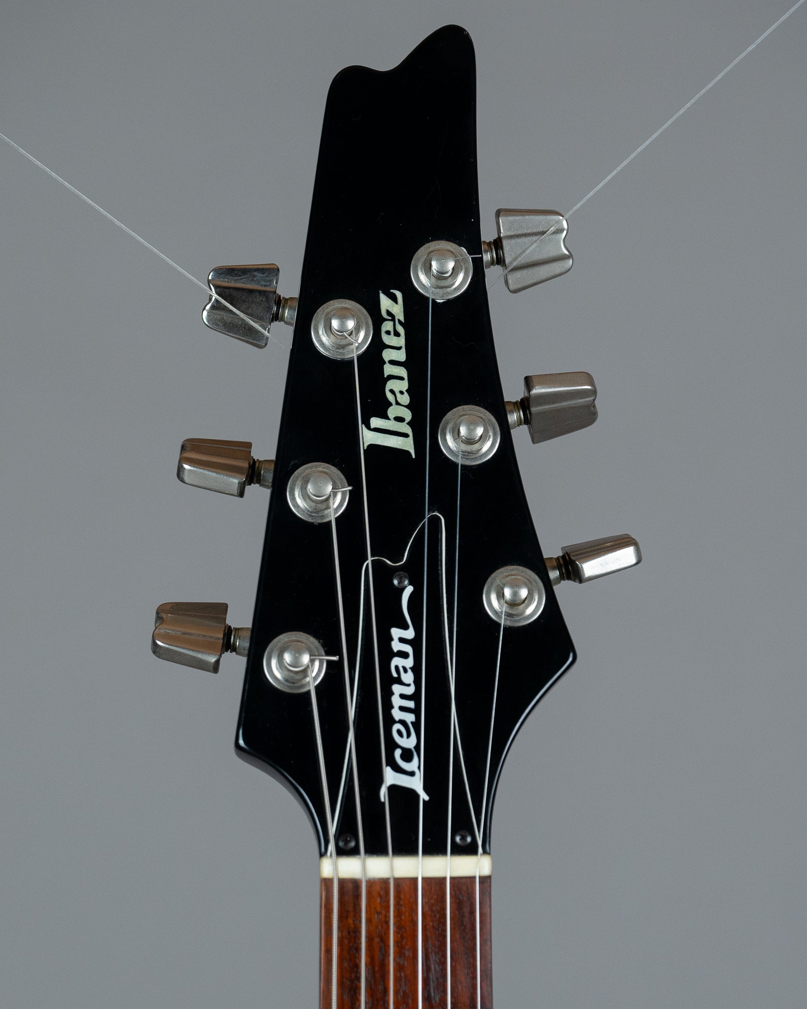 1981 Ibanez IC50 Iceman PS MOD (Japan, Black, OHSC)