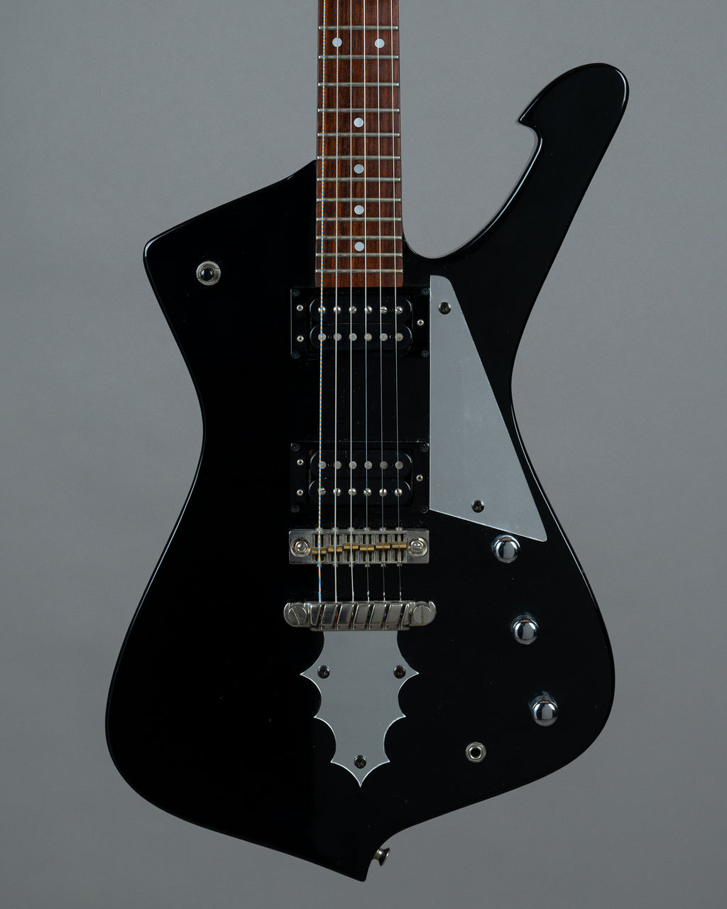 1981 Ibanez IC50 Iceman PS MOD (Japan, Black, OHSC)