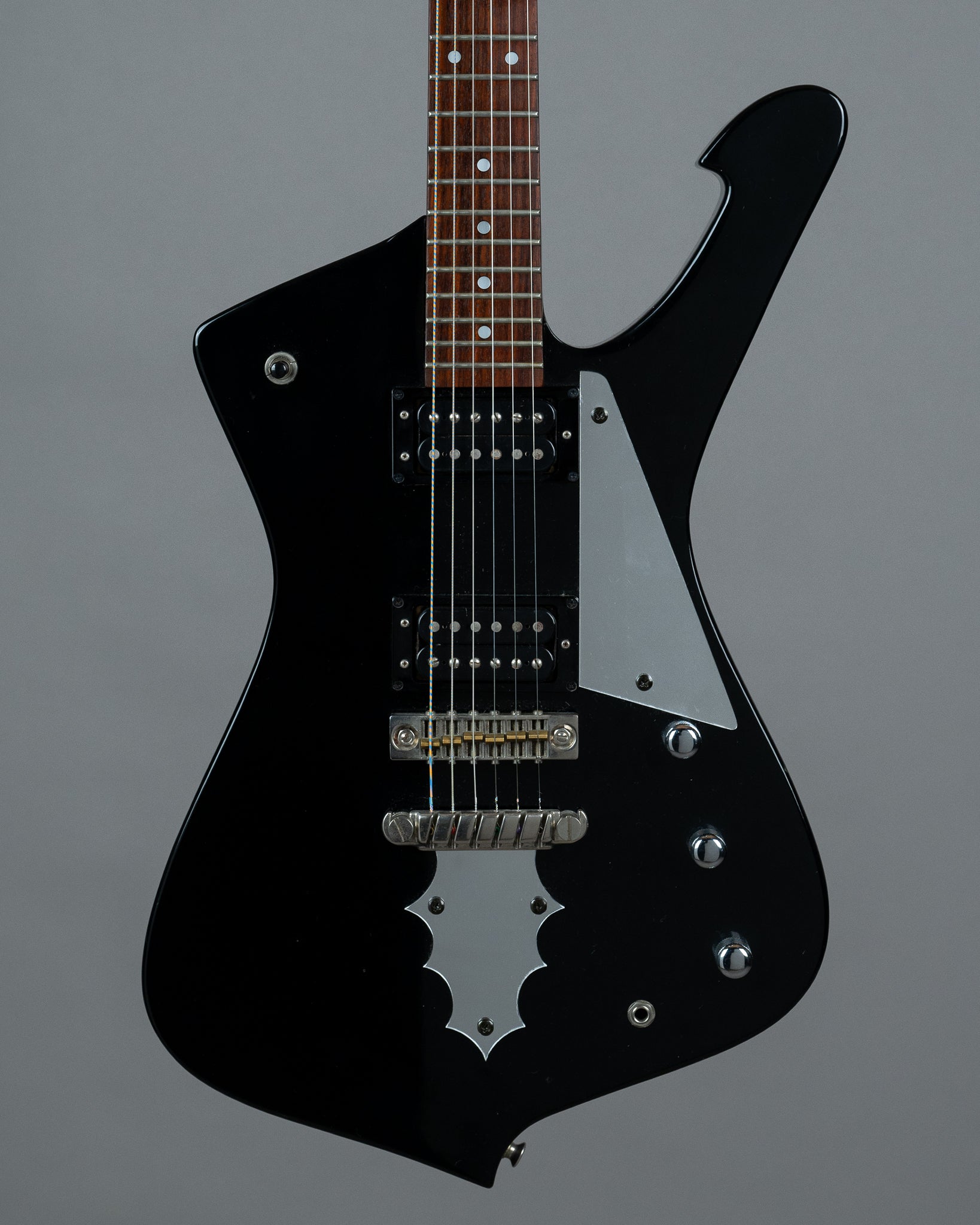 1981 Ibanez IC50 Iceman PS MOD (Japan, Black, OHSC)