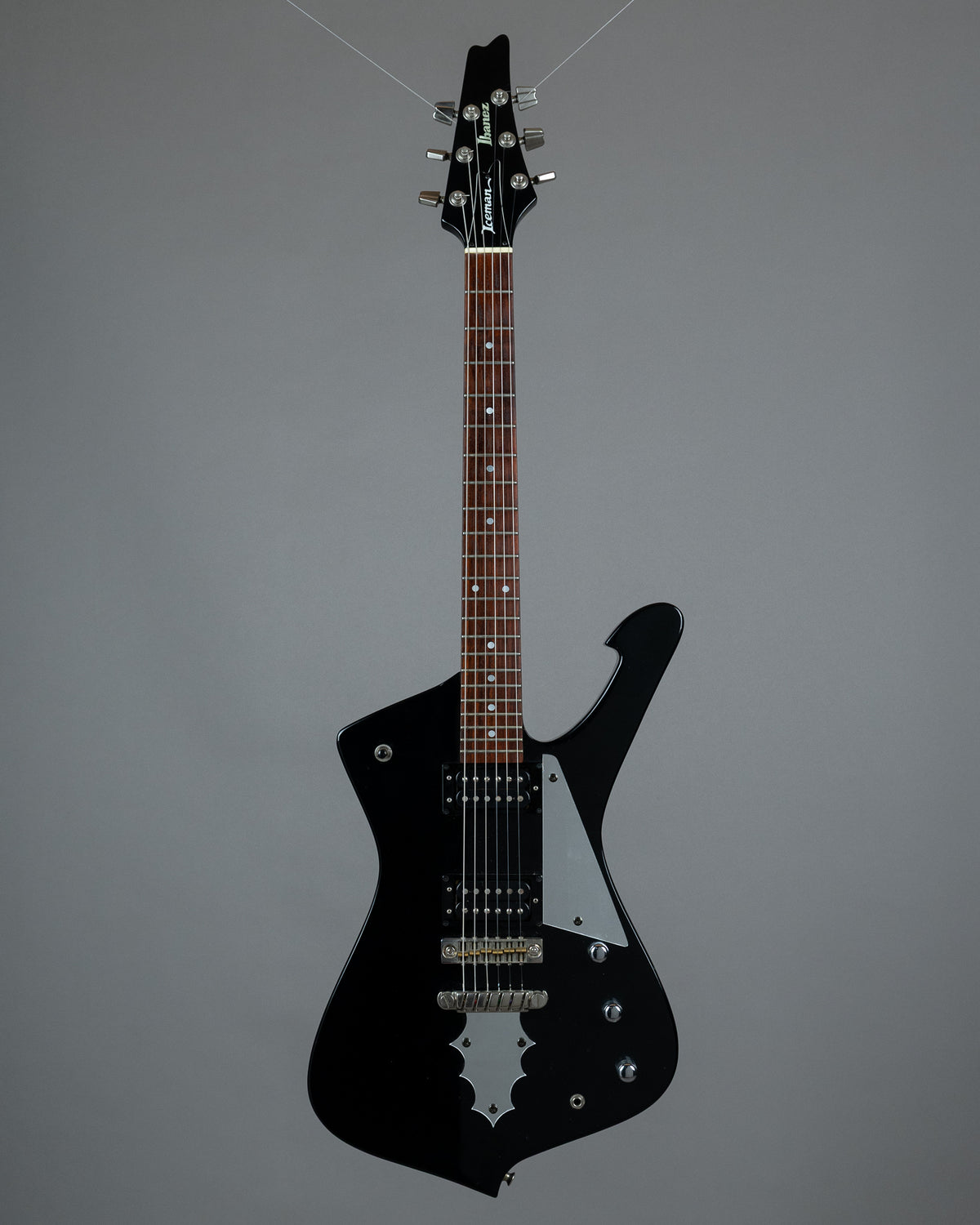 1981 Ibanez IC50 Iceman PS MOD (Japan, Black, OHSC)