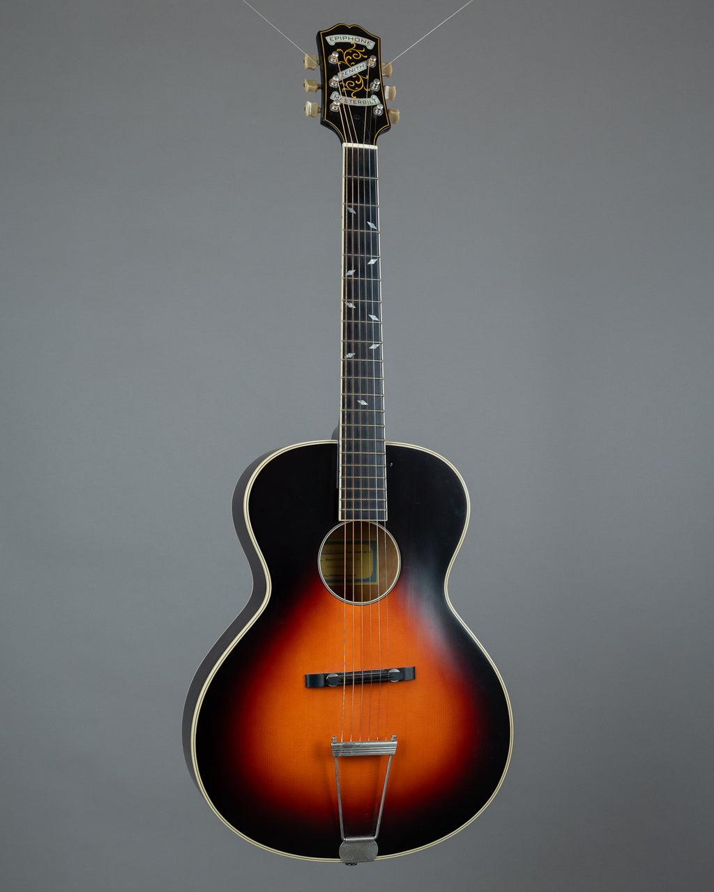 2016 Epiphone Masterbilt Zenith (Indonesia, Sunburst, Pickup, OHSC)*