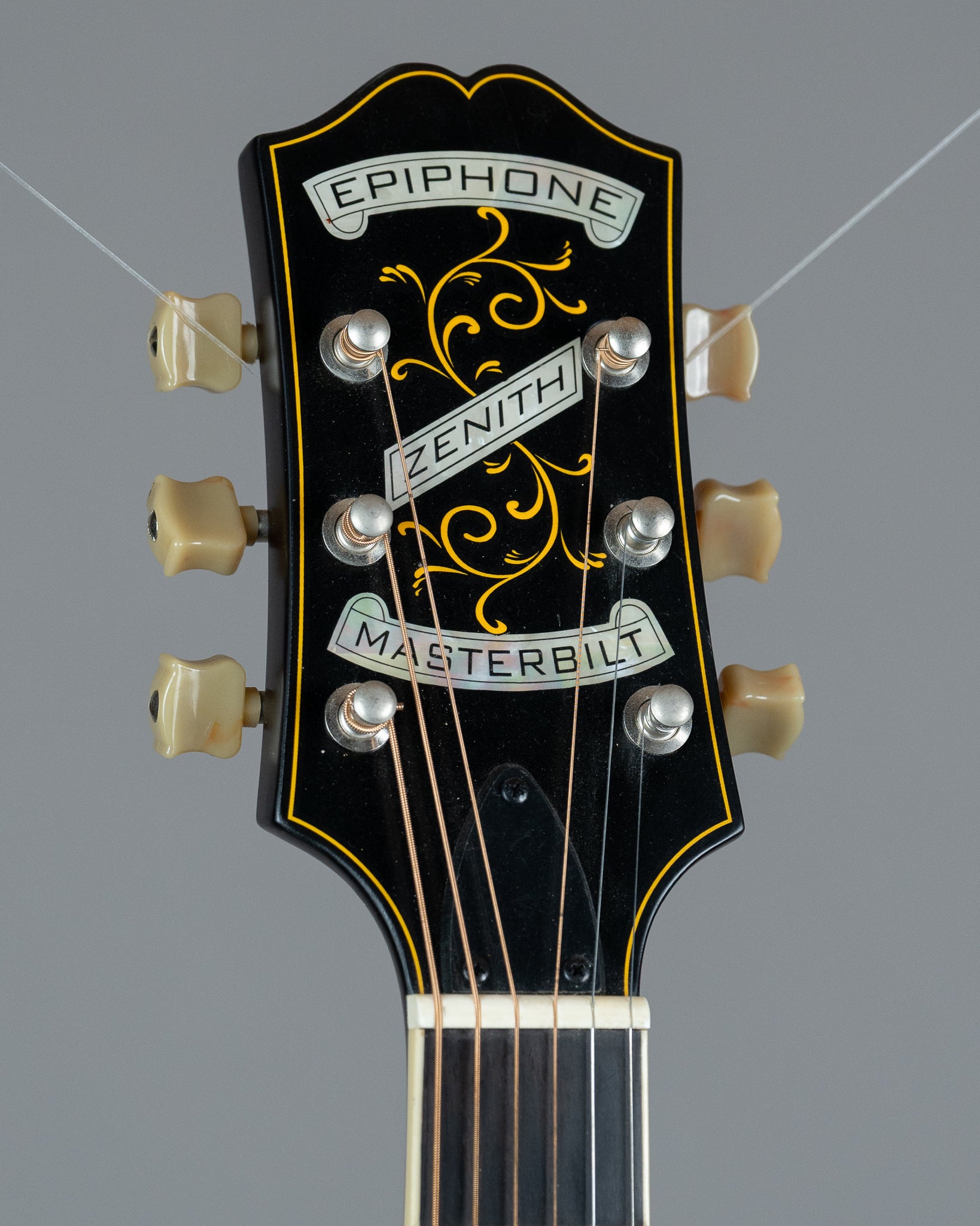 2016 Epiphone Masterbilt Zenith (Indonesia, Sunburst, Pickup, OHSC)