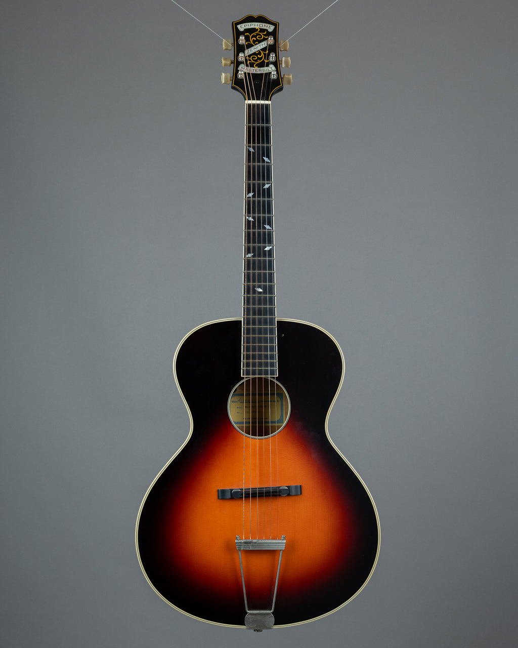 2016 Epiphone Masterbilt Zenith (Indonesia, Sunburst, Pickup, OHSC)*