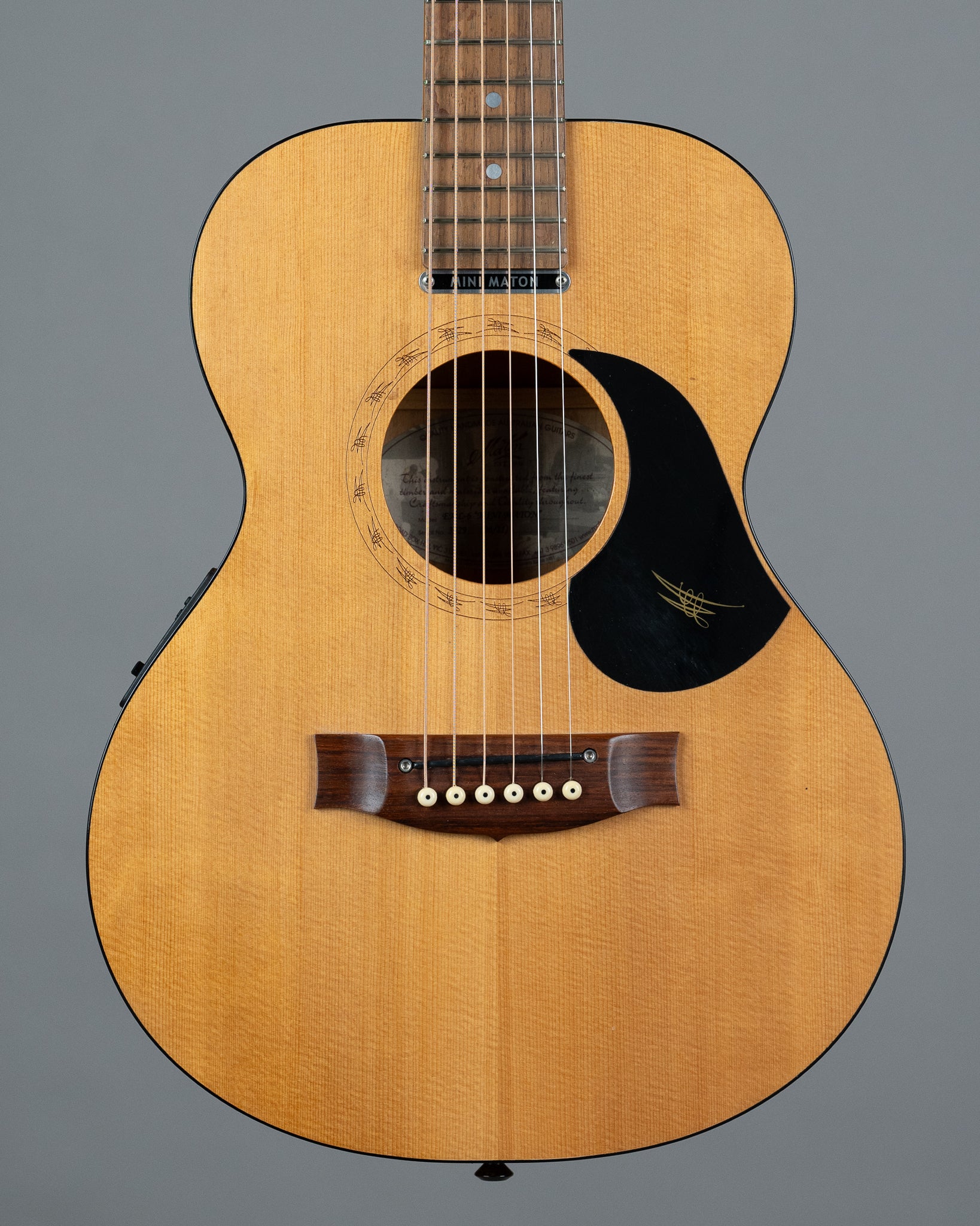 c2010s Maton EML-6 Mini (Australia, Natural, OHSC)