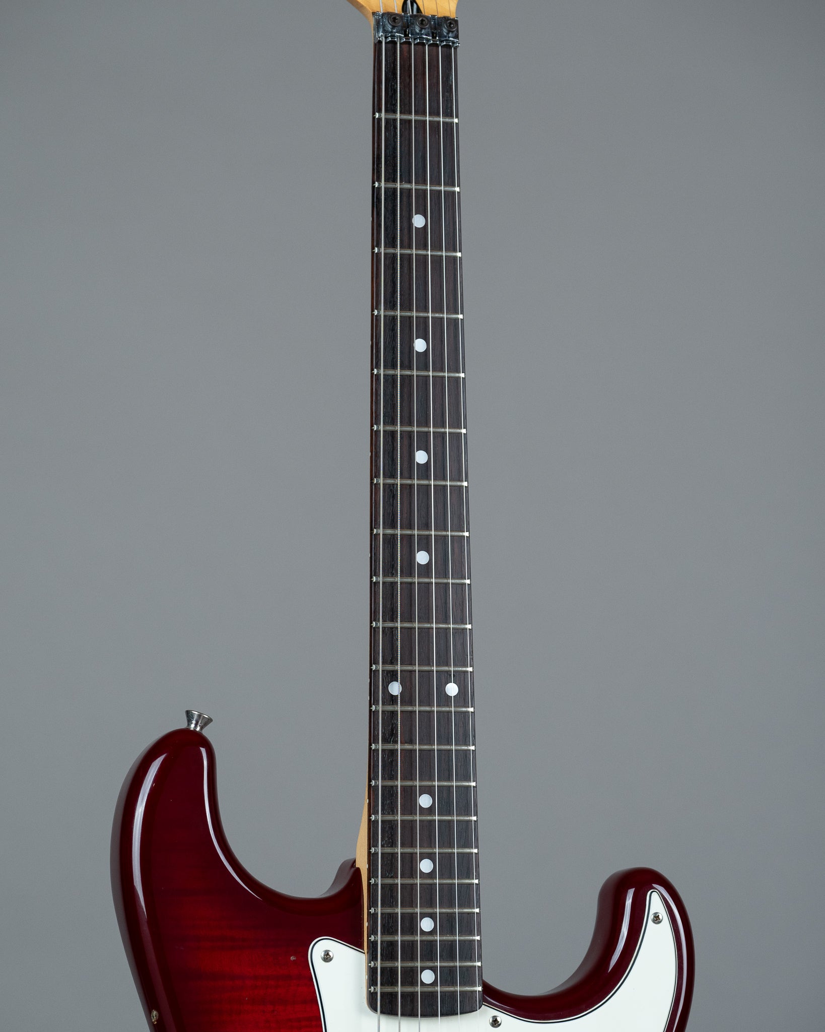 c1994 Fender Squier Series FEII (Japan, Foto Flame Red)