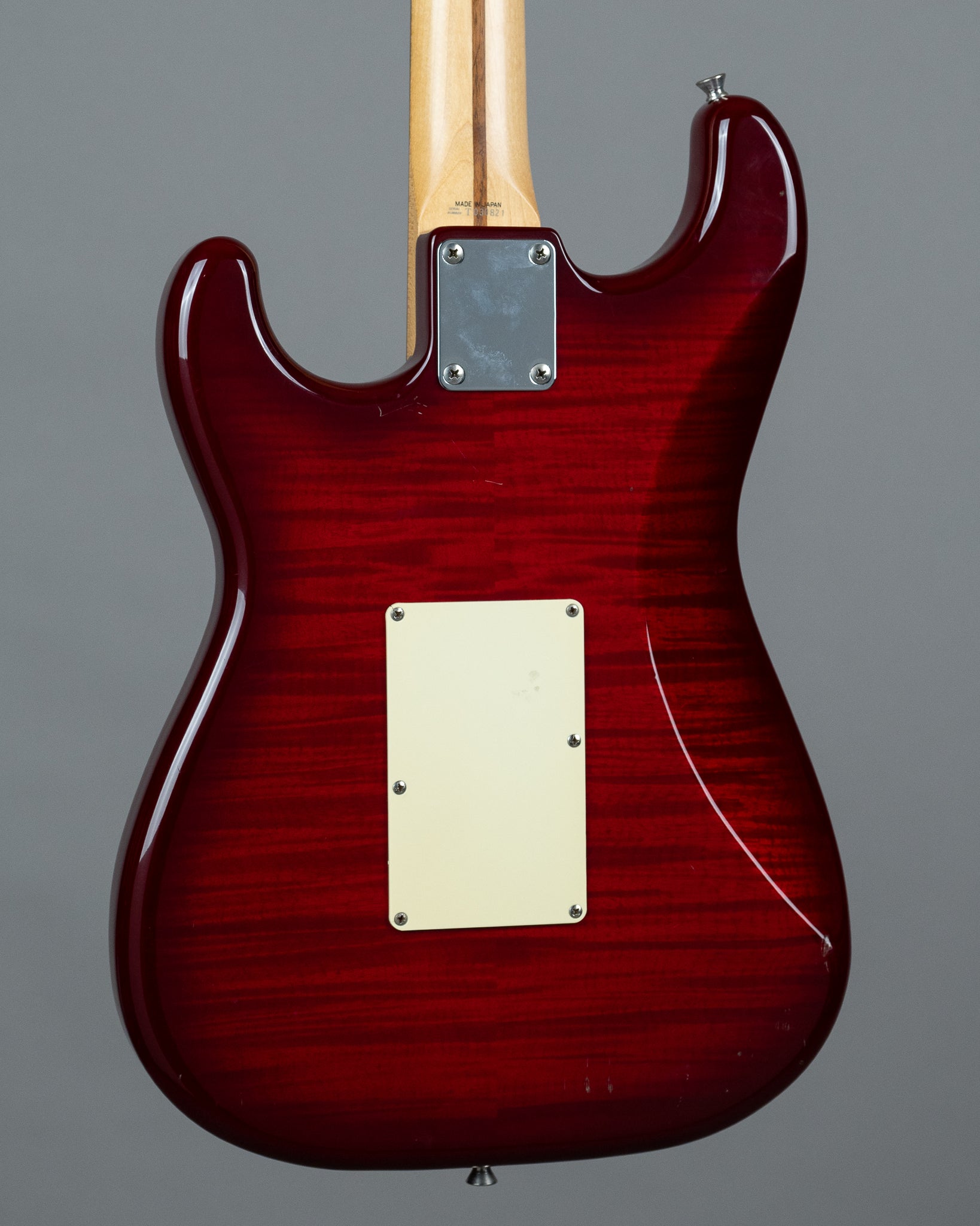 c1994 Fender Squier Series FEII (Japan, Foto Flame Red)