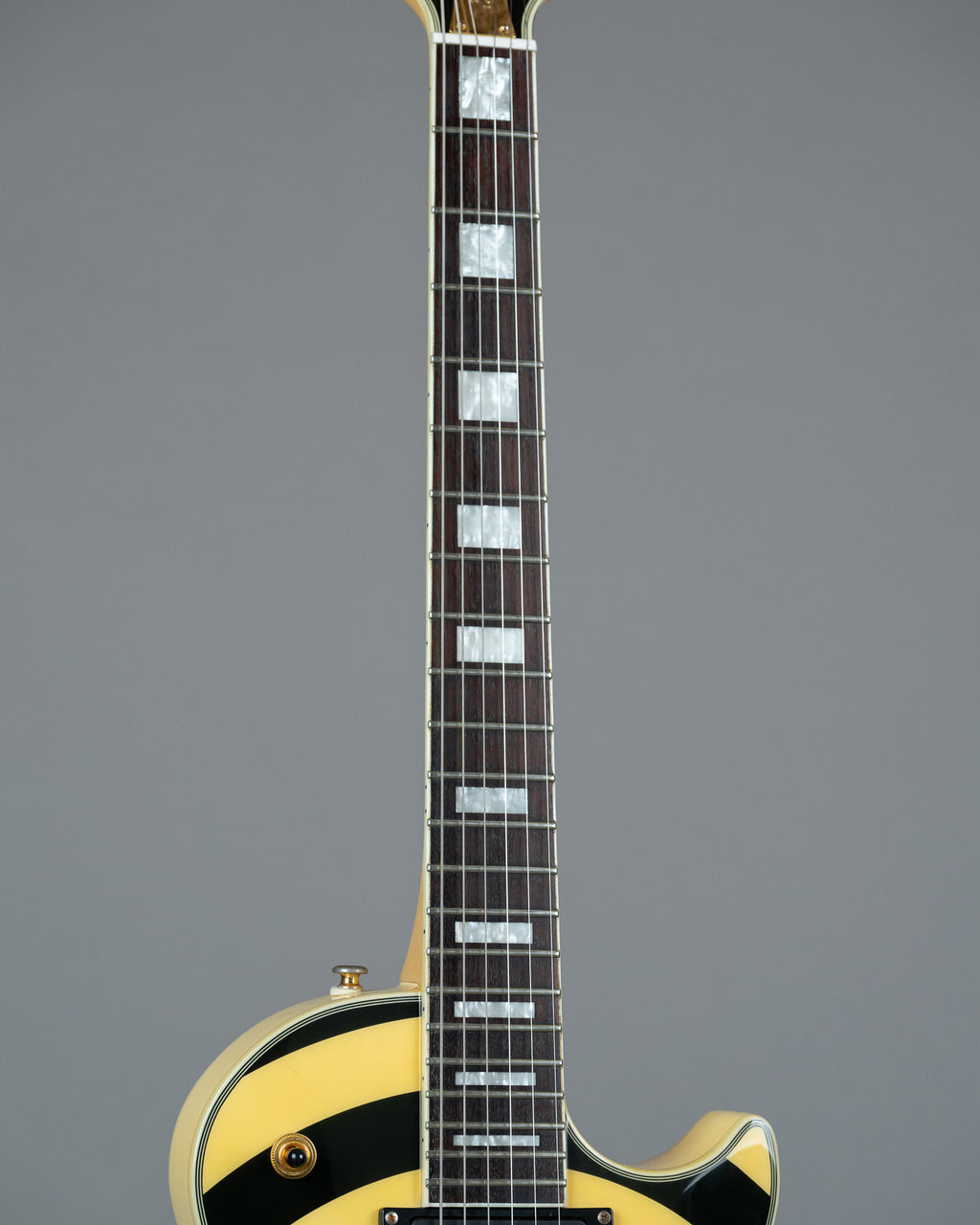 2003 Epiphone Zakk Wylde Signature Les Paul Custom (Korea, Antique Ivory with Bullseye)
