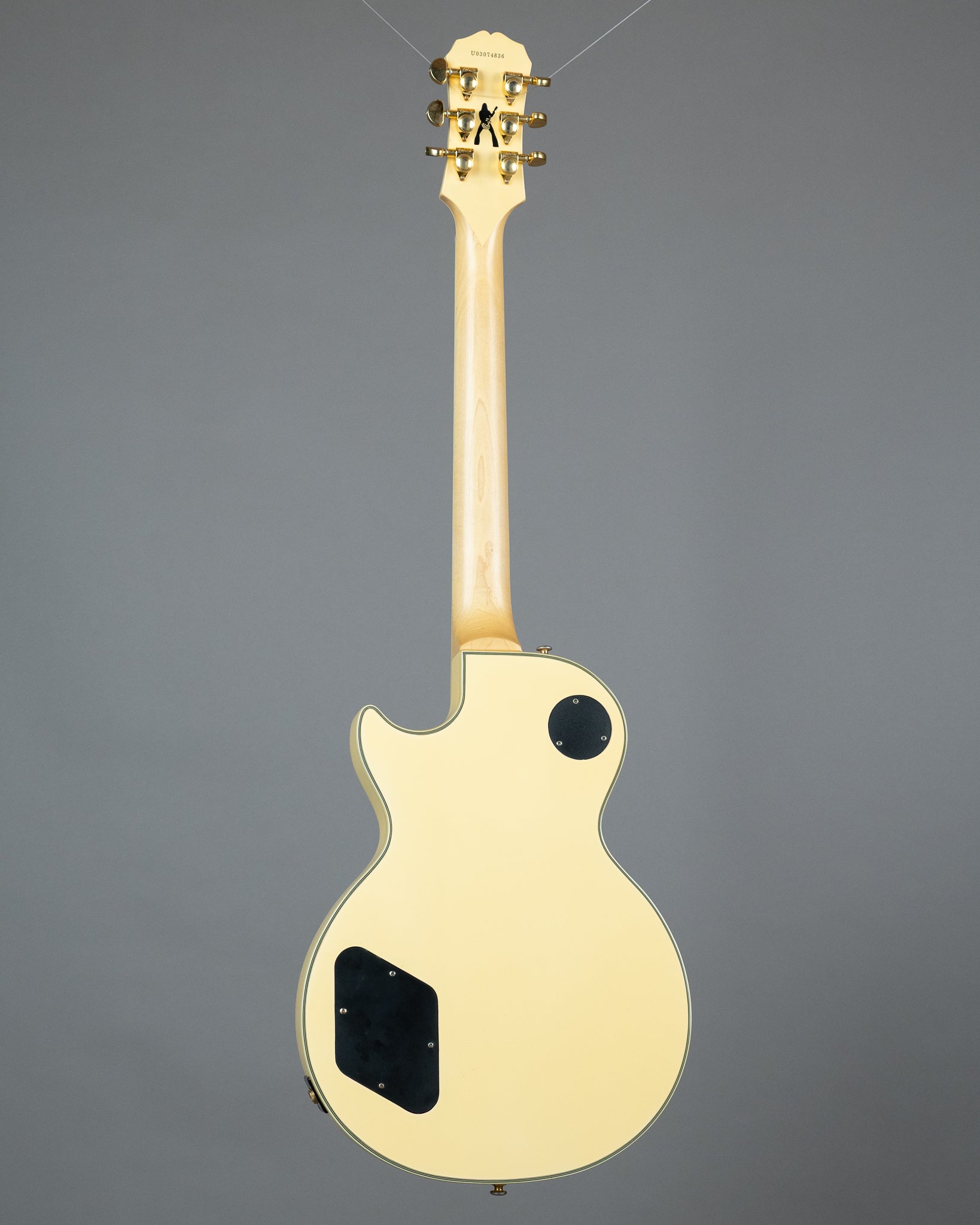 2003 Epiphone Zakk Wylde Signature Les Paul Custom (Korea, Antique Ivory with Bullseye)
