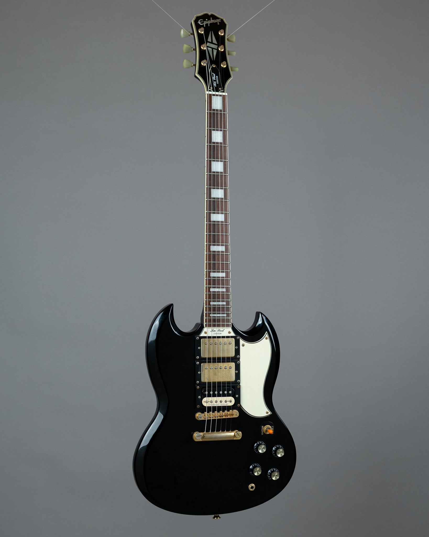 1998 Epiphone SG Custom (Korea, Black, Gold Hardware)