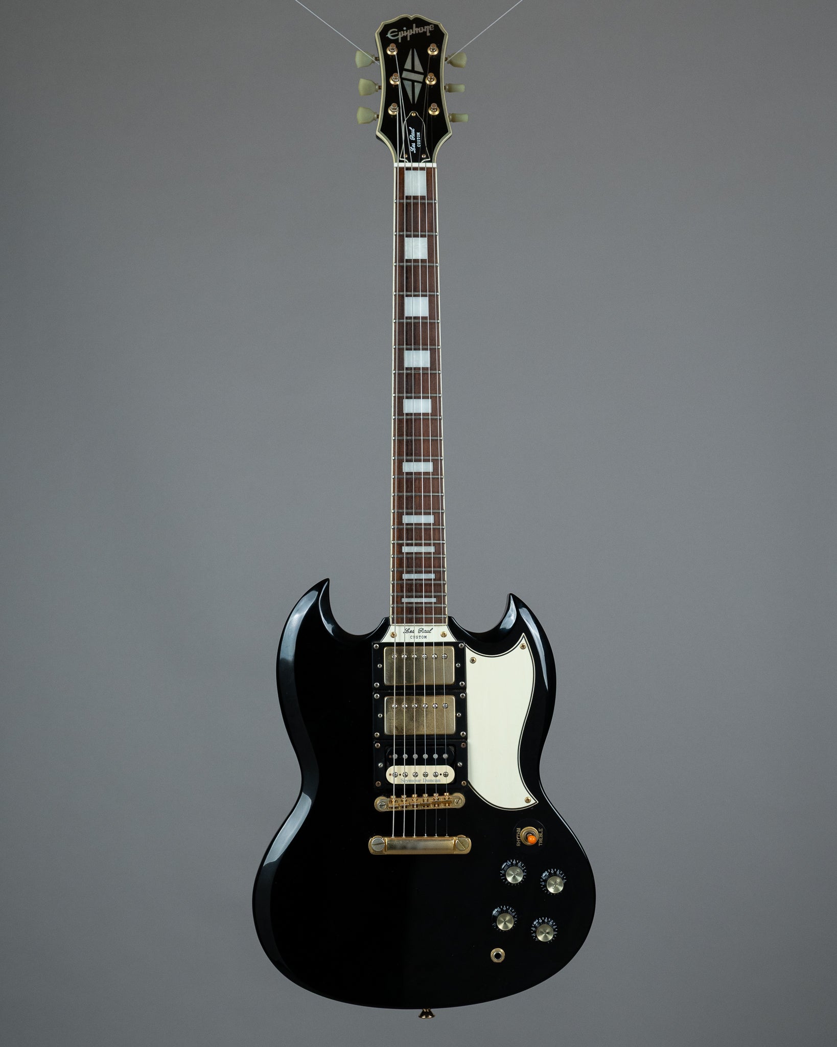 1998 Epiphone SG Custom (Korea, Black, Gold Hardware)