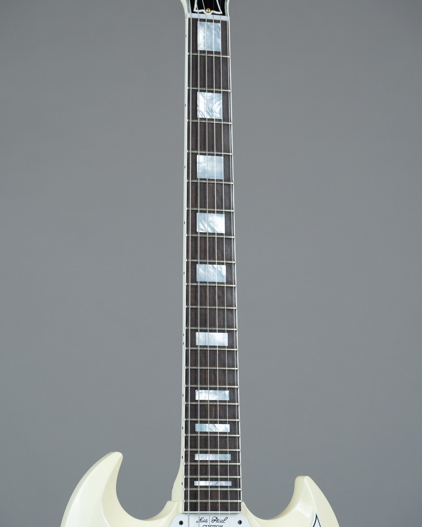 2021 Gibson Custom 60th Anniversary 1961 SG Les Paul Custom VOS (USA, Polaris White, OHSC)