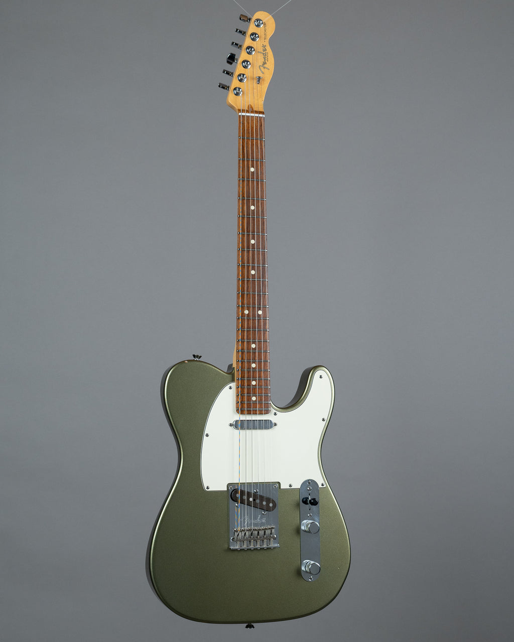2013 Fender American Standard Telecaster (USA, Jade Pearl Metallic, OHSC)