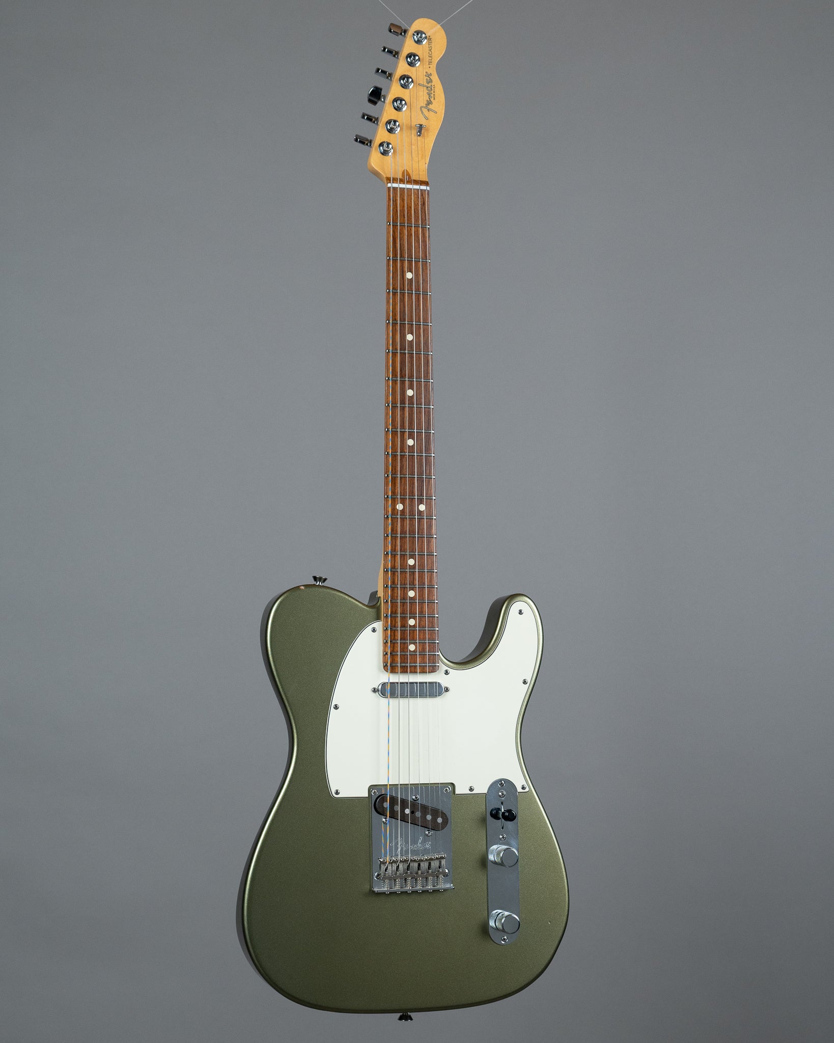 2013 Fender American Standard Telecaster (USA, Jade Pearl Metallic, OHSC)