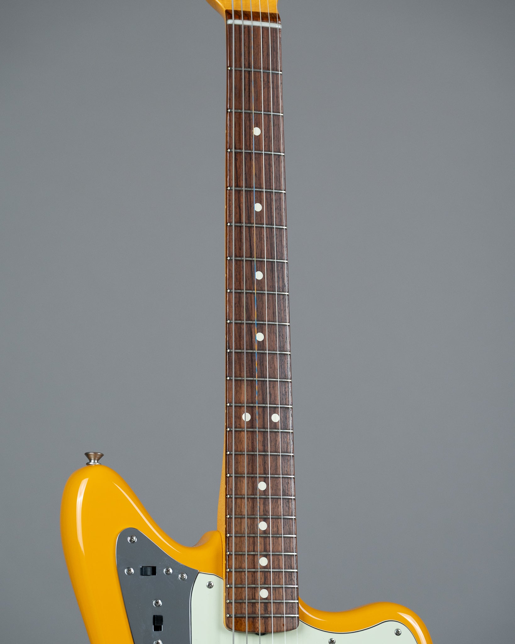 2022 Fender Limited Colour Johnny Marr Jaguar (USA, Fever Dream Yellow, OHSC and papers)