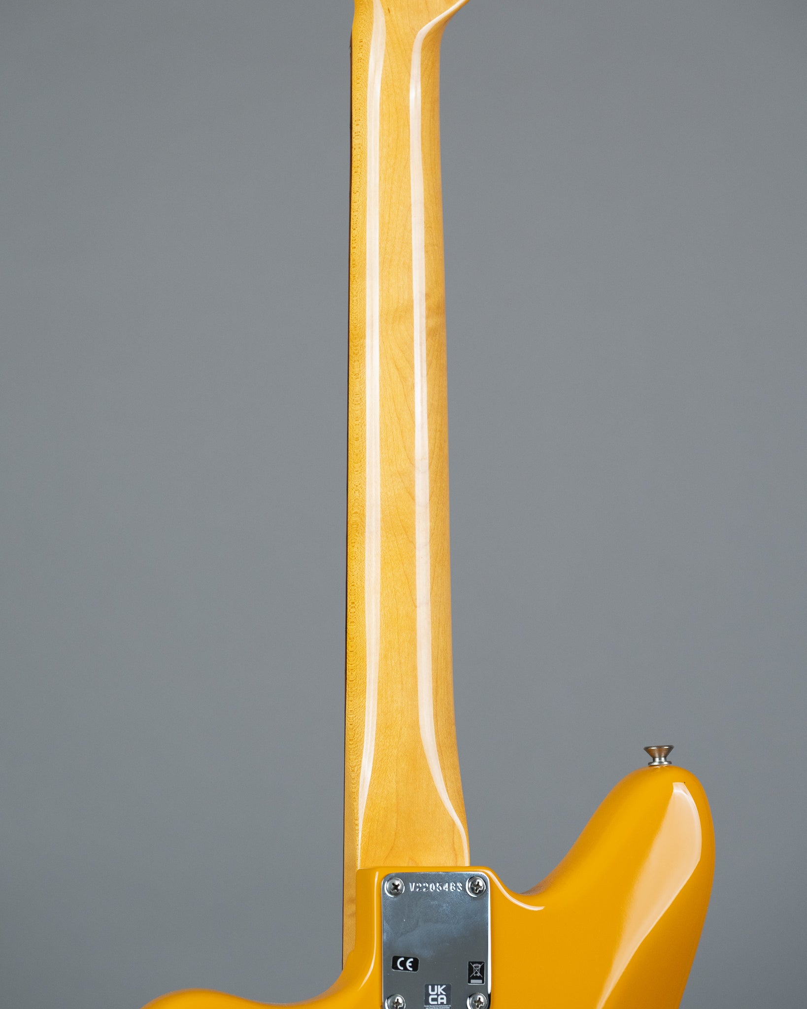 2022 Fender Limited Colour Johnny Marr Jaguar (USA, Fever Dream Yellow, OHSC and papers)