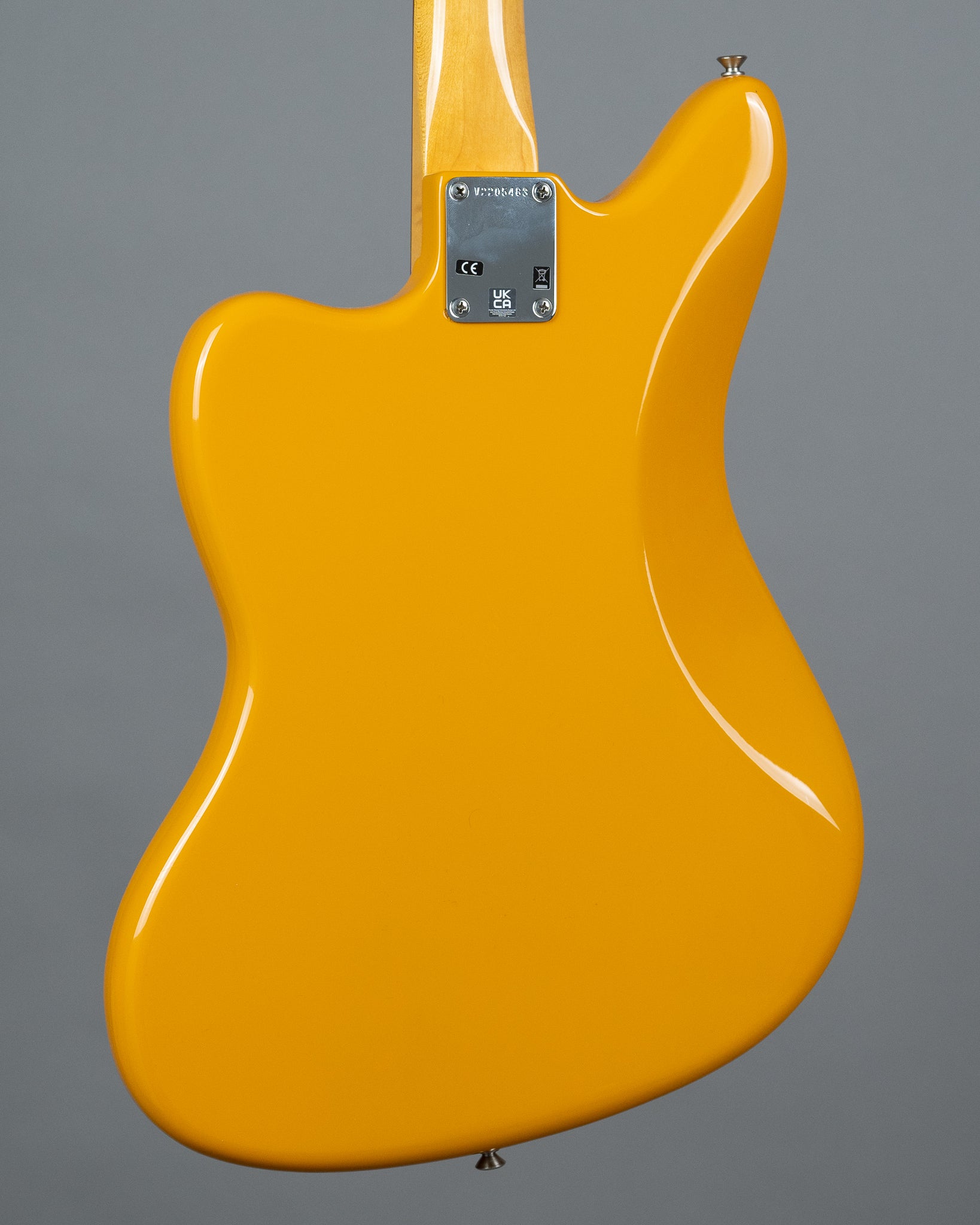 2022 Fender Limited Colour Johnny Marr Jaguar (USA, Fever Dream Yellow, OHSC and papers)