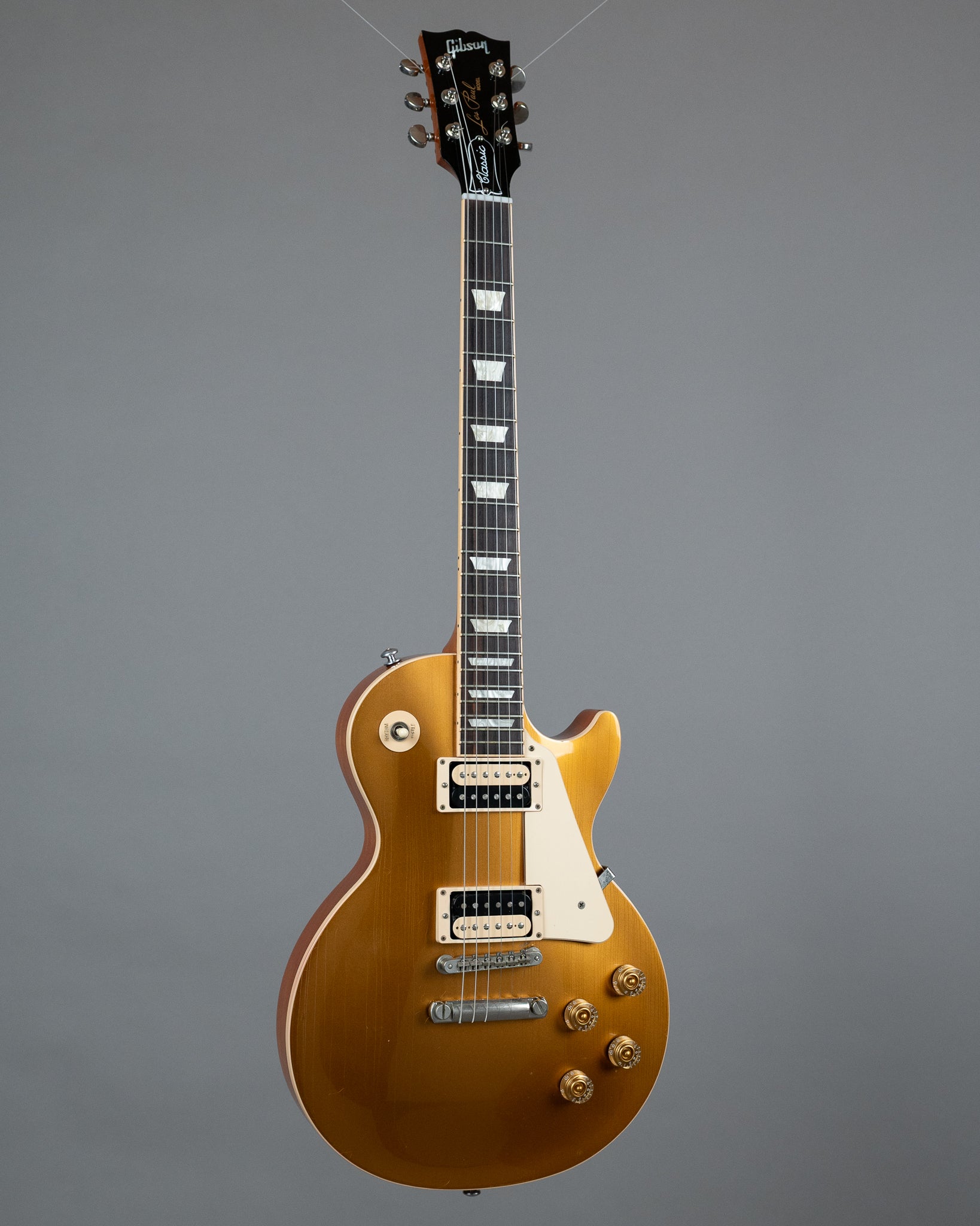 2017 Gibson Les Paul Classic (USA, Goldtop, OHSC)