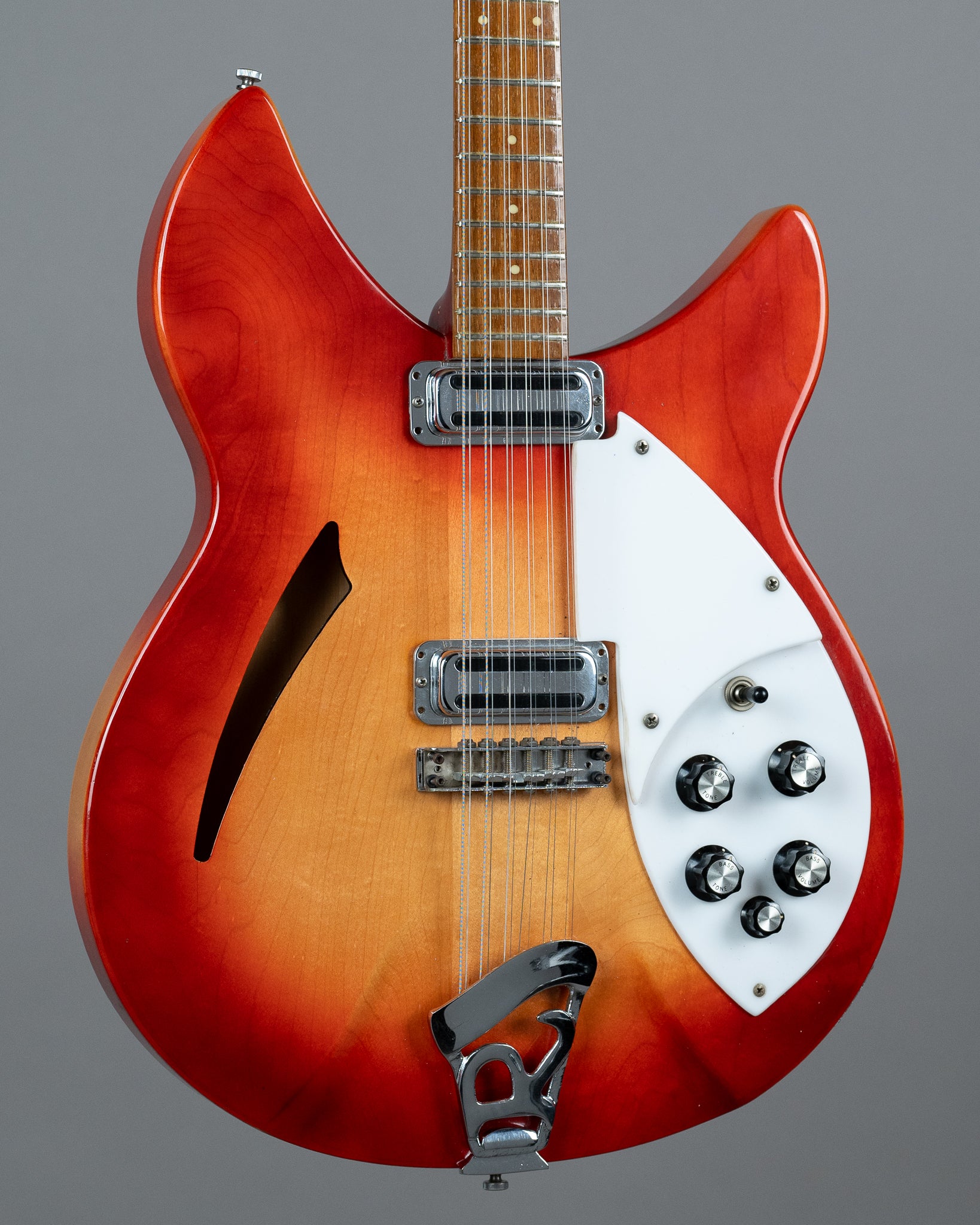 1966 Rickenbacker 330/12 Fireglo (USA, Fireglo, HSC)
