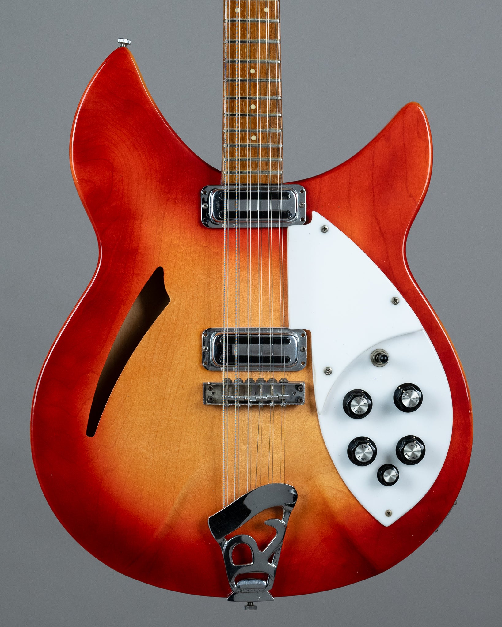 1966 Rickenbacker 330/12 Fireglo (USA, Fireglo, HSC)