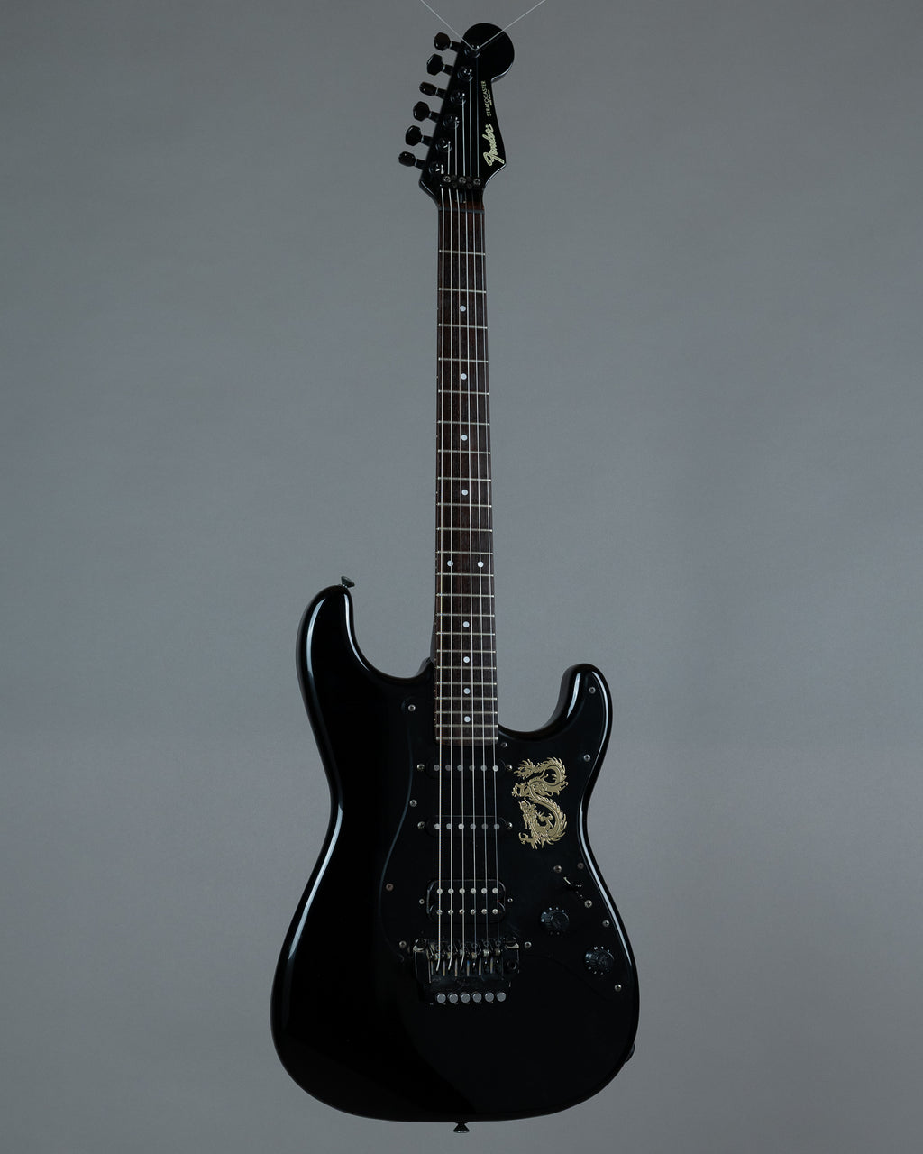 c1985-86 Fender ST-556 Boxer Series Contemporary Strat (Japan, Black)