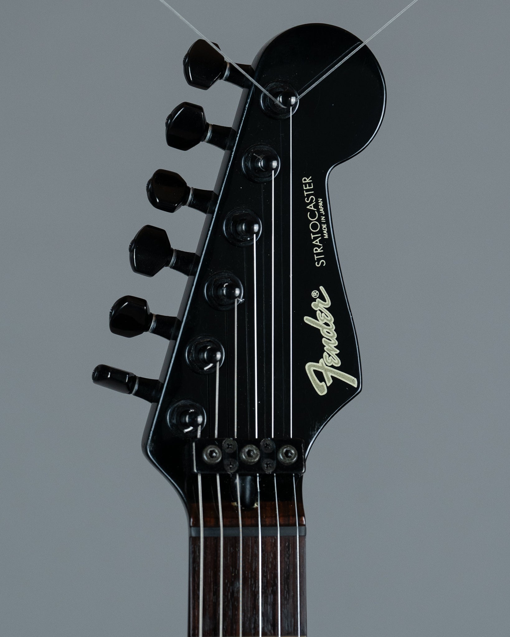 c1985-86 Fender ST-556 Boxer Series Contemporary Strat (Japan, Black)