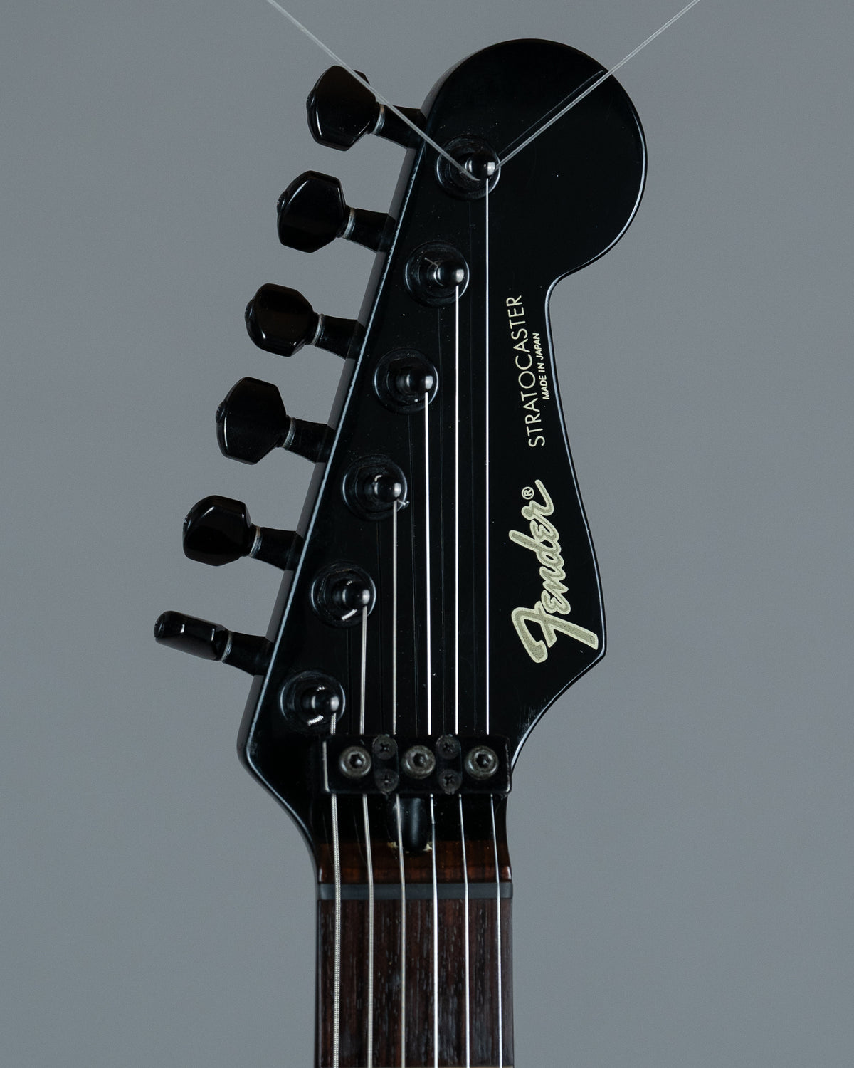 c1985-86 Fender ST-556 Boxer Series Contemporary Strat (Japan, Black)