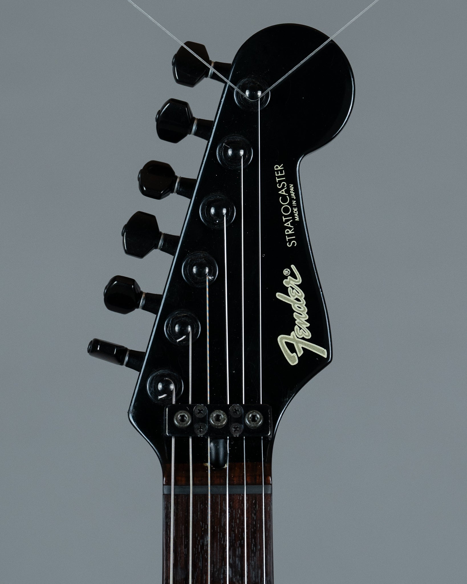c1985-86 Fender ST-556 Boxer Series Contemporary Strat (Japan, Black)