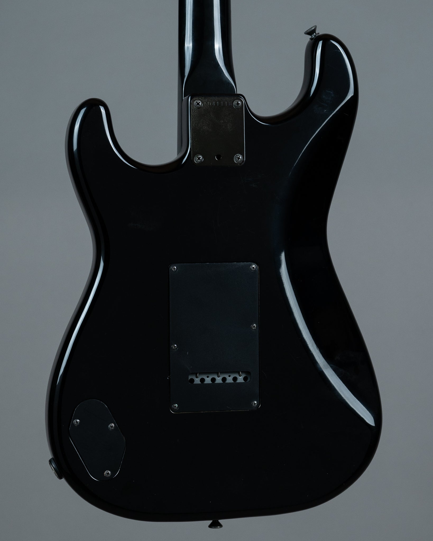 c1985-86 Fender ST-556 Boxer Series Contemporary Strat (Japan, Black)