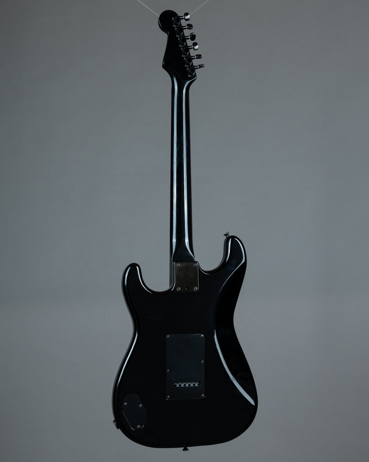 c1985-86 Fender ST-556 Boxer Series Contemporary Strat (Japan, Black)