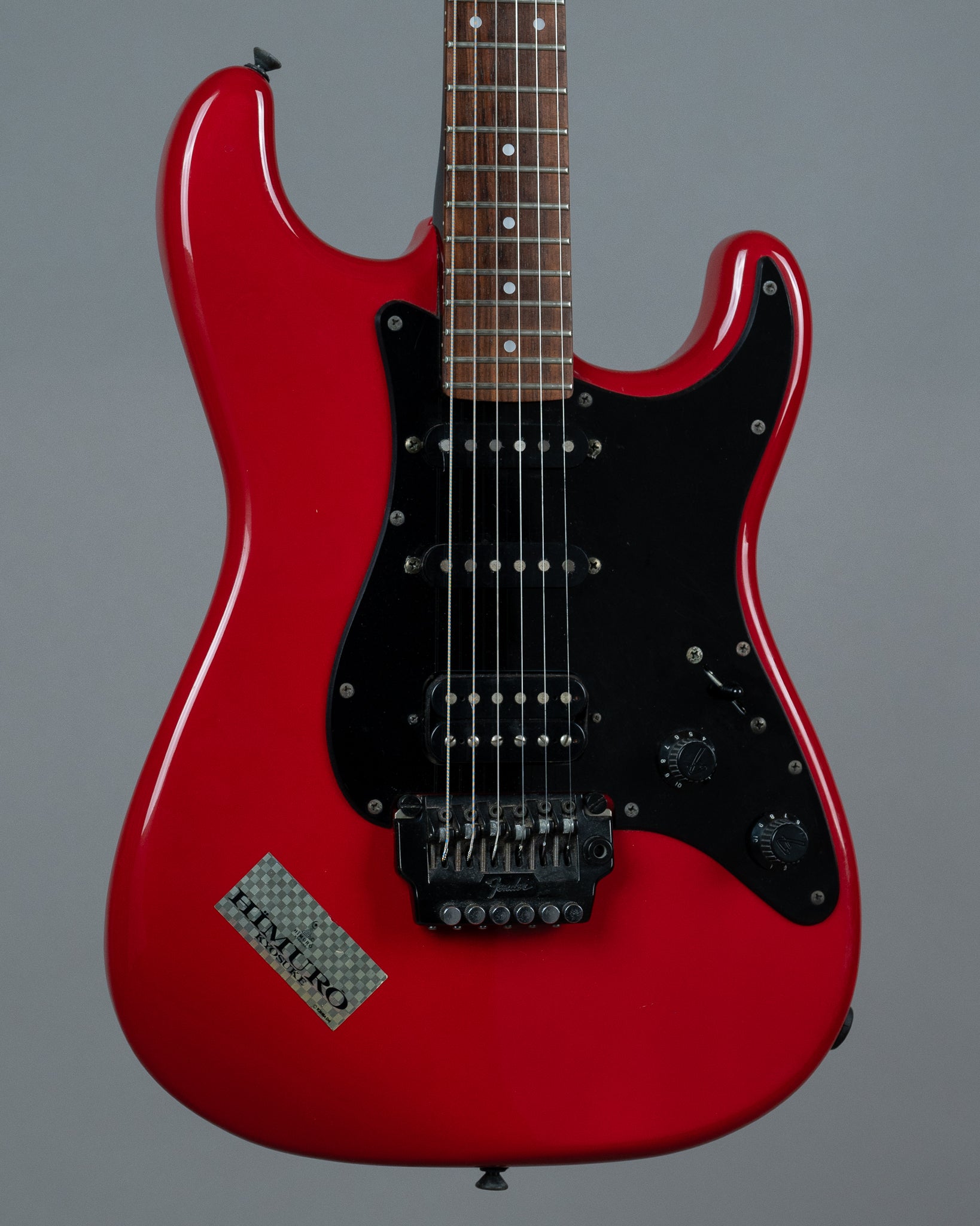 c1985-86 Fender ST-556 Boxer Series Contemporary Strat (Japan, Red)