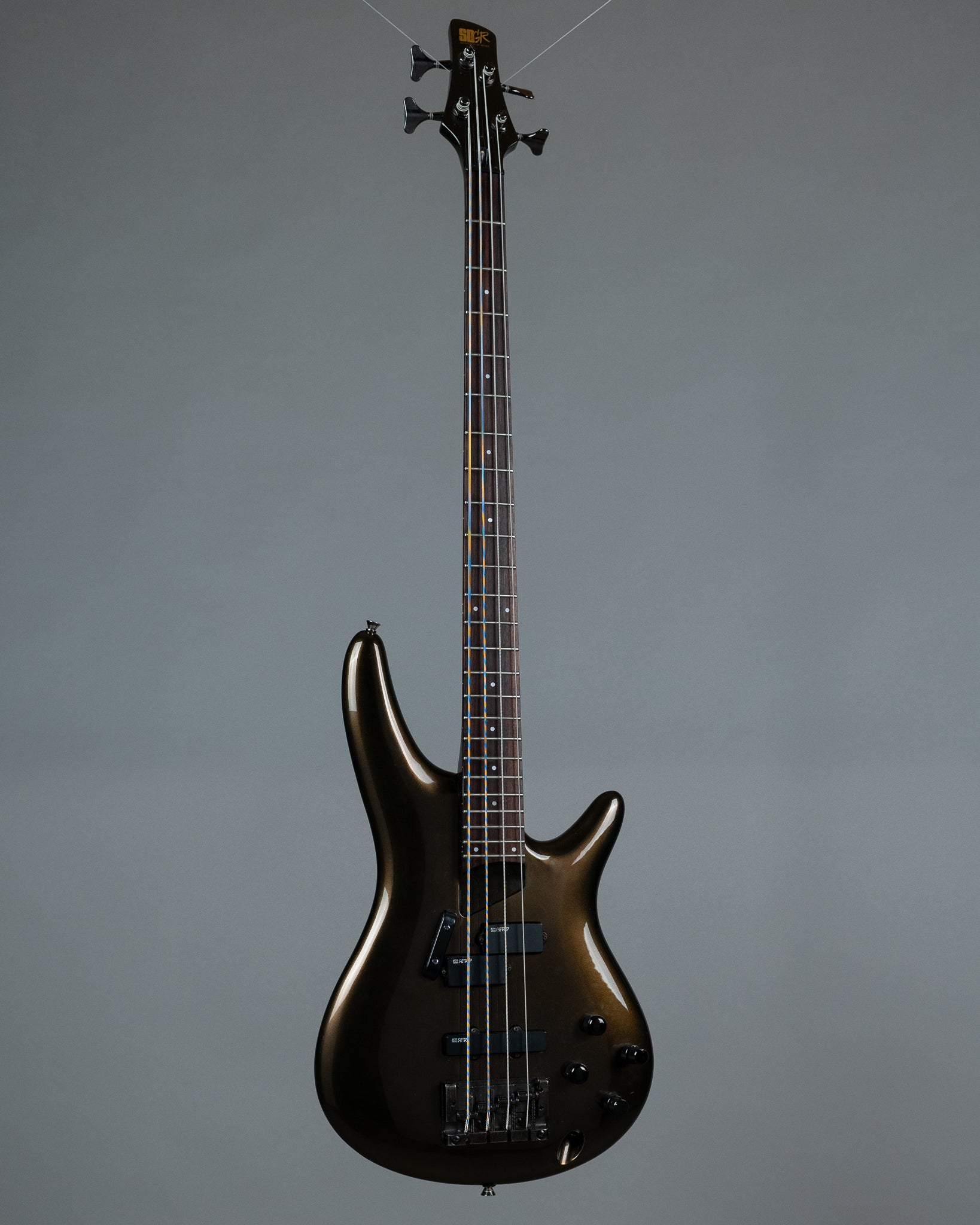 1998 Ibanez SR850BD Bass Guitar (Japan, Black Gold)
