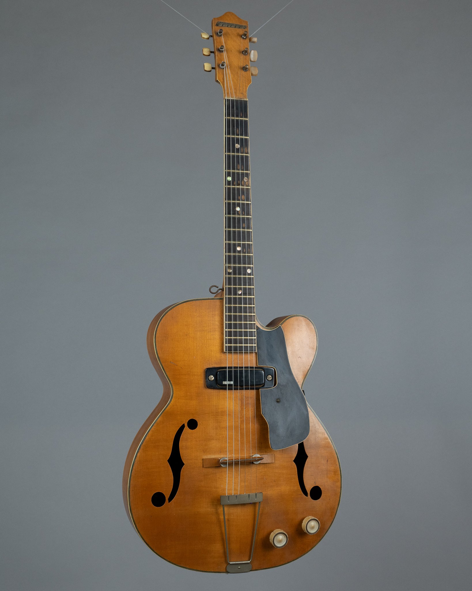 c1950s Teisco EP-6 Archtop (Japan, Natural)