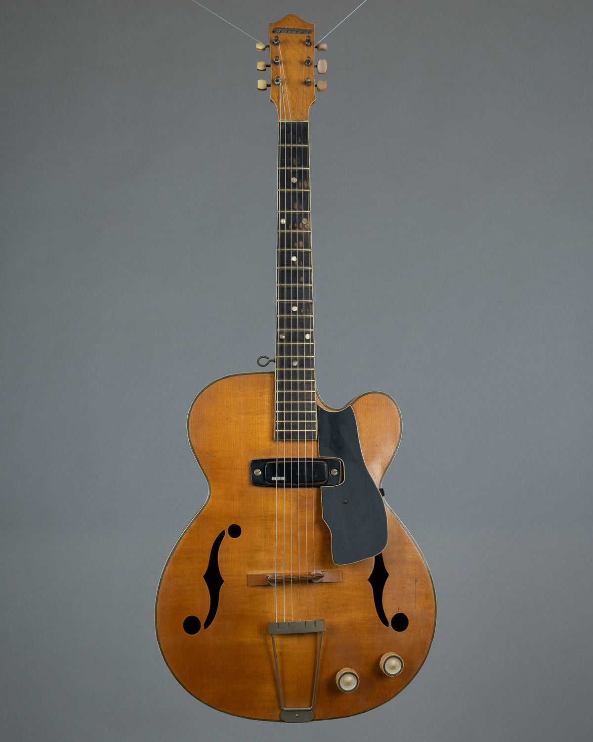 c1950s Teisco EP-6 Archtop (Japan, Natural)