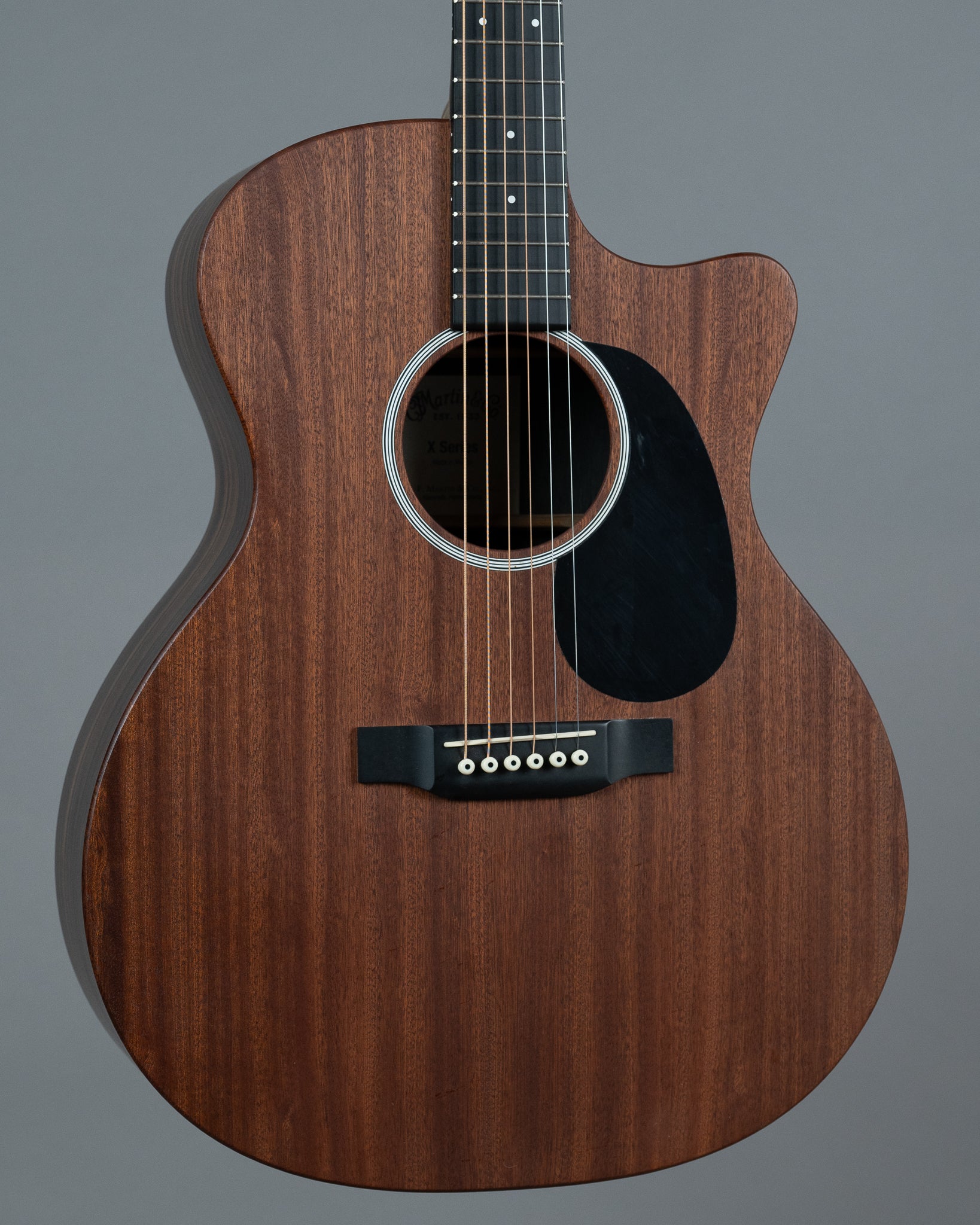2017 Martin GPCX2AE (Mexico, Natural Mahogany)