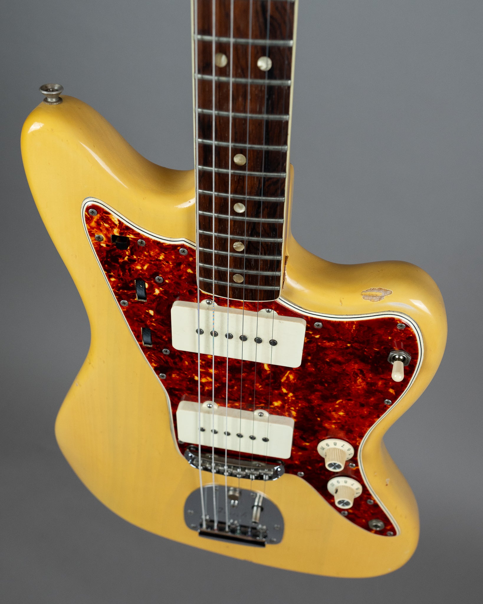 1965 Fender Jazzmaster (USA, Blonde Ash, OHSC)